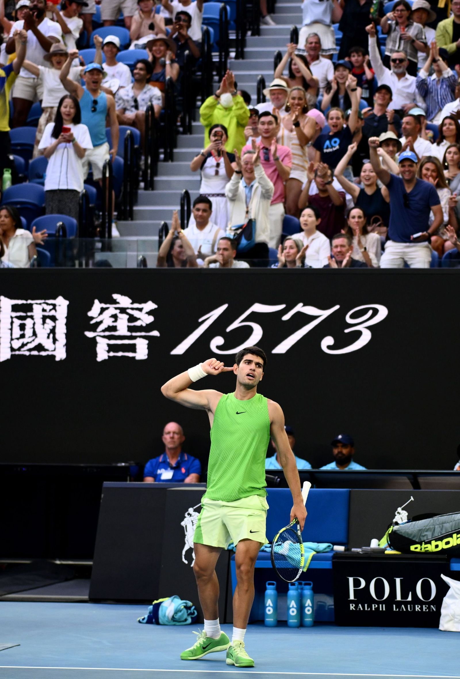Las fotos del triunfo de Alcaraz en Australia