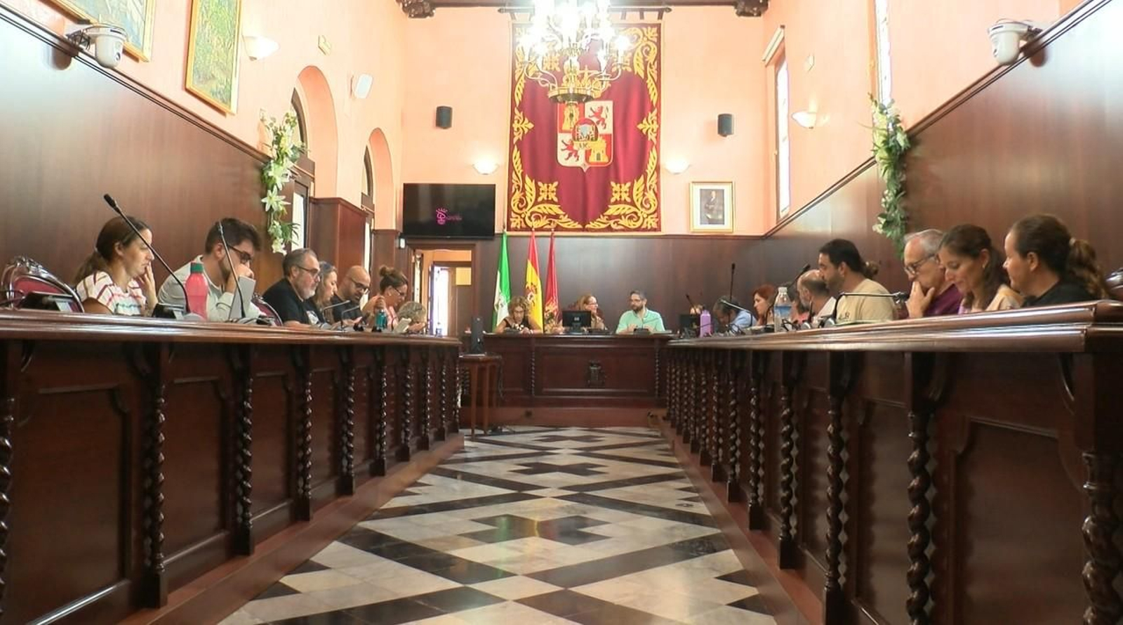 Pleno extraordinario y urgente celebrado hoy en el Ayuntamiento de Puerto Real