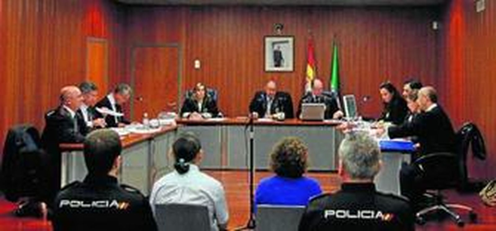 Las causas de conformidad sirven para aliviar de juicios una colapsada Ciudad de la Justicia.