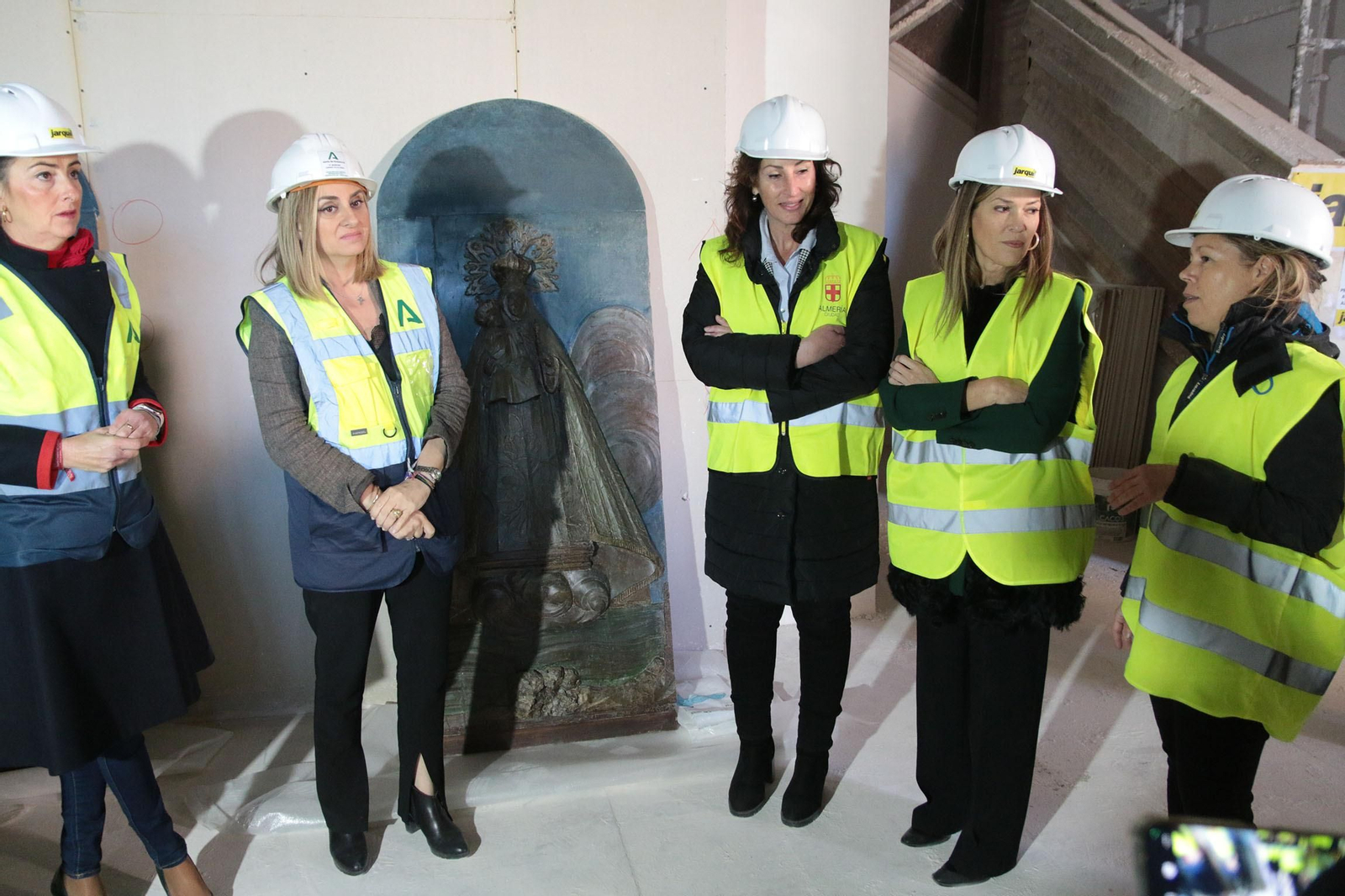 Así avanzan las obras de rehabilitación del Ayuntamiento de Almería