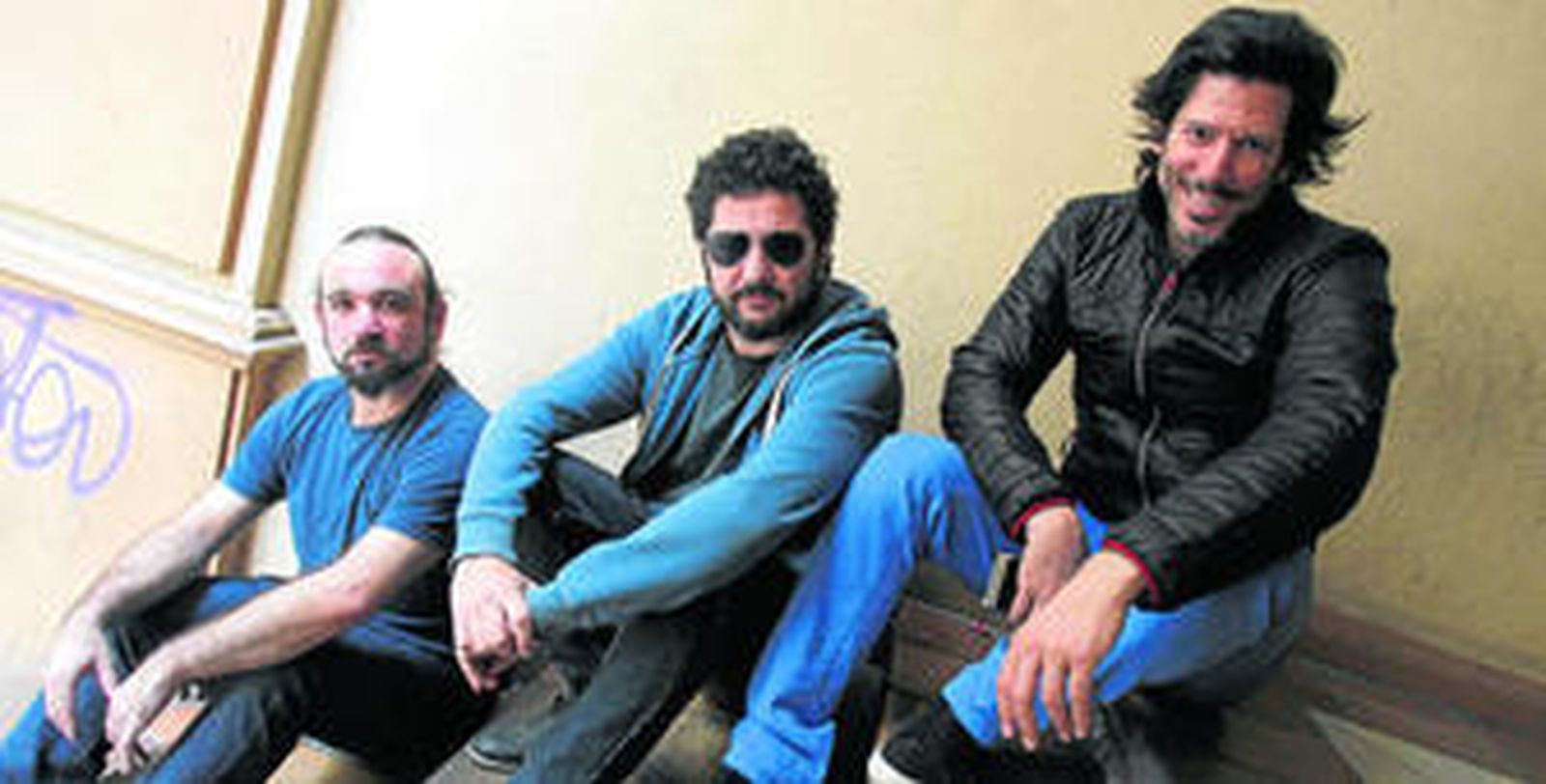 Imagen de John M. Peterson, Koko y Pedro Terol.