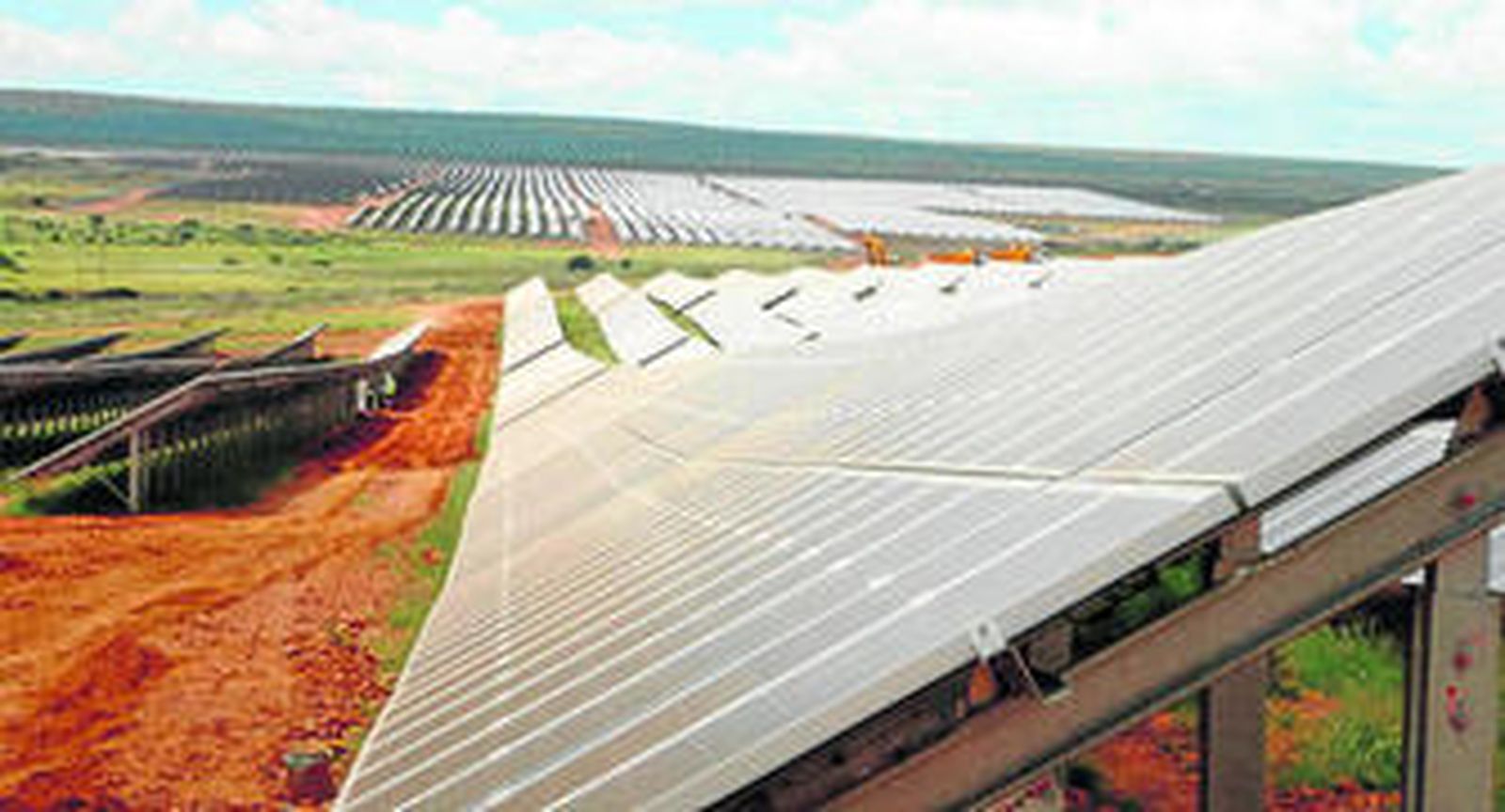 Planta de Lesedi, diseñada por Ingenia Solar Energy.