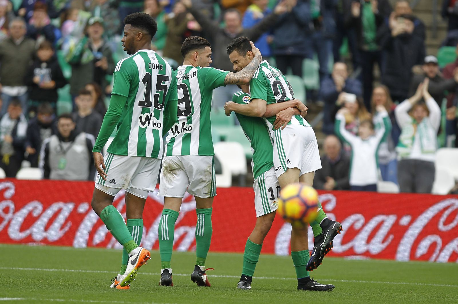 El Real Betis-Celta, en imágenes.