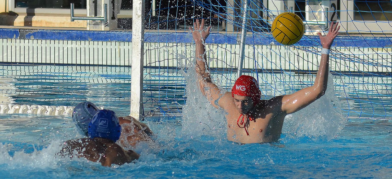 Partido del Waterpolo Málaga.