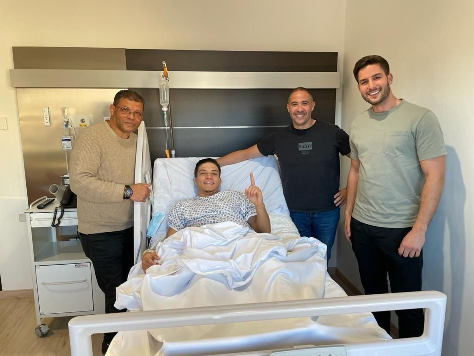 Haitam, tras su operación