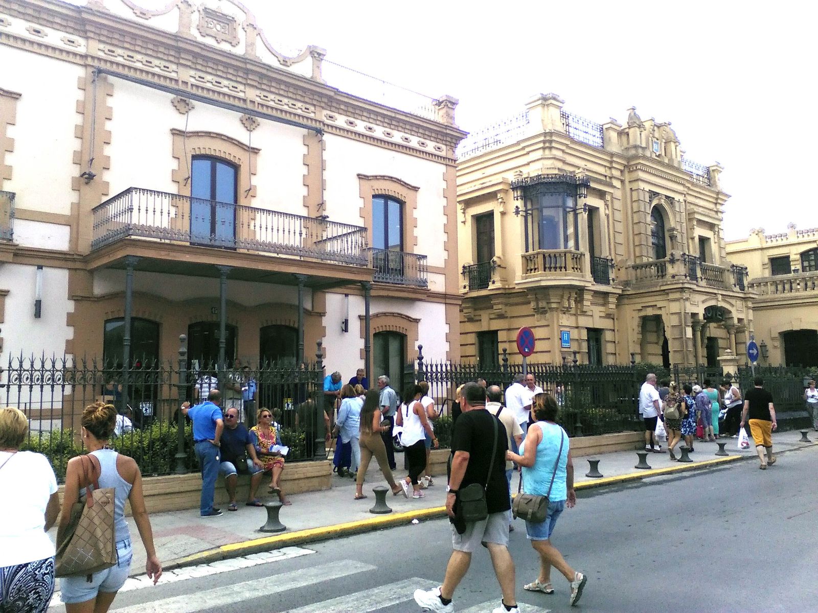 La sede de Eressan, la empresa municipal de recaudación de tributos.