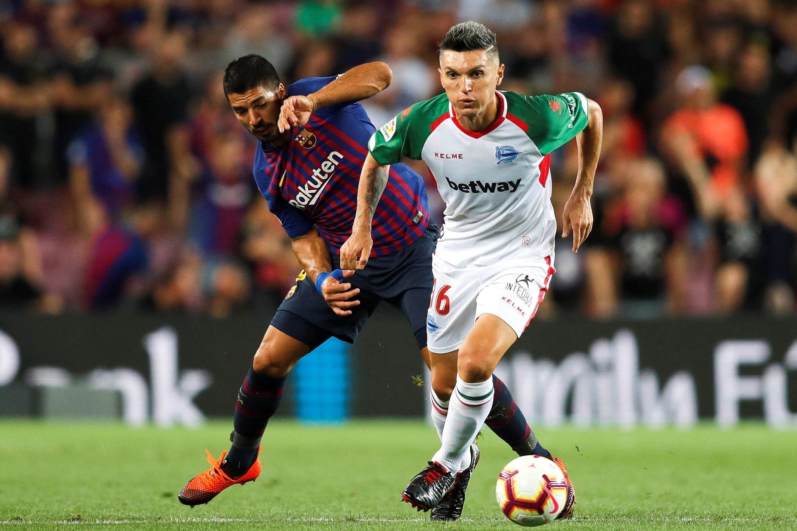 El Barcelona-Alavés, en imágenes