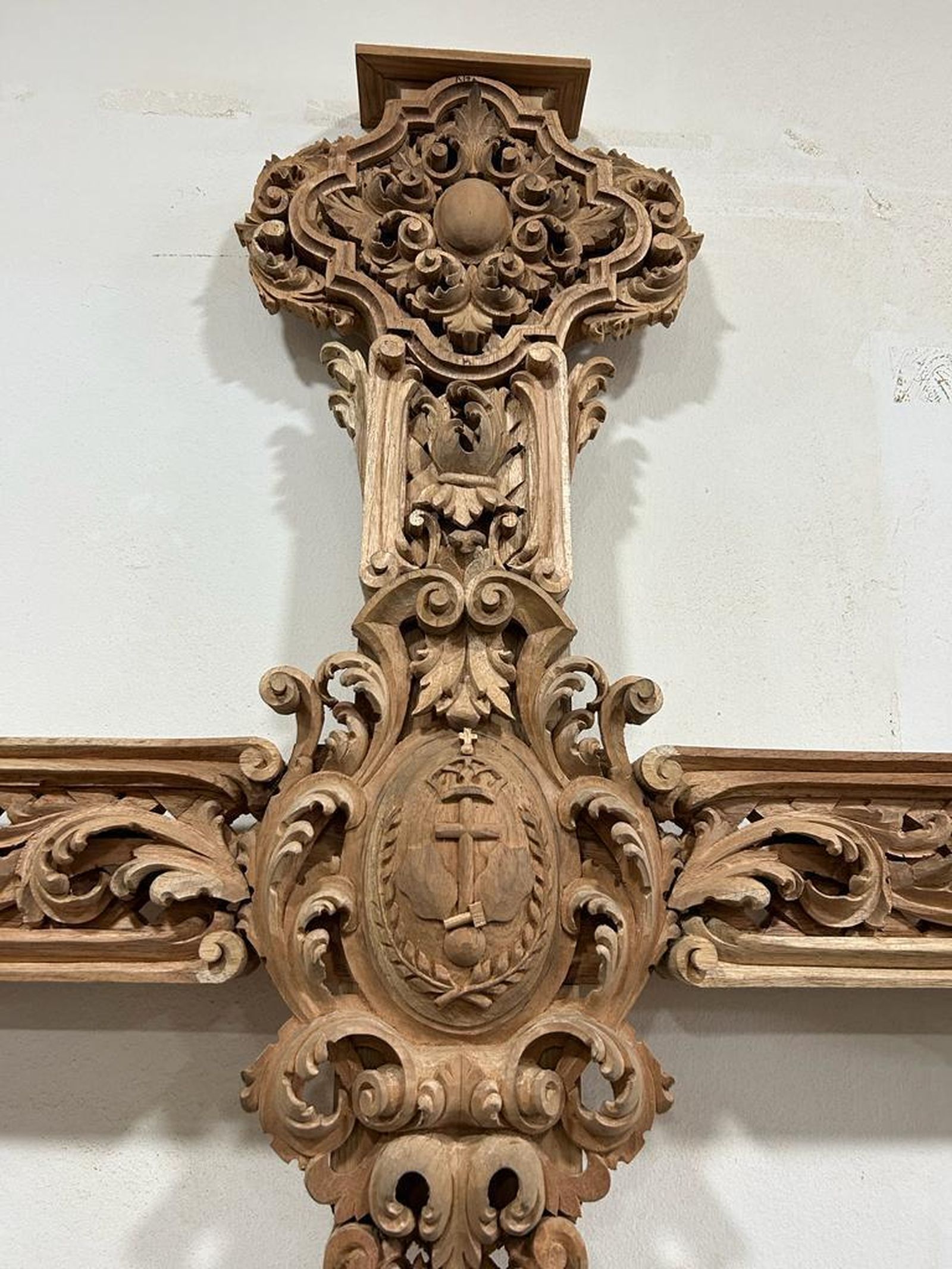 Detalle del óvalo central