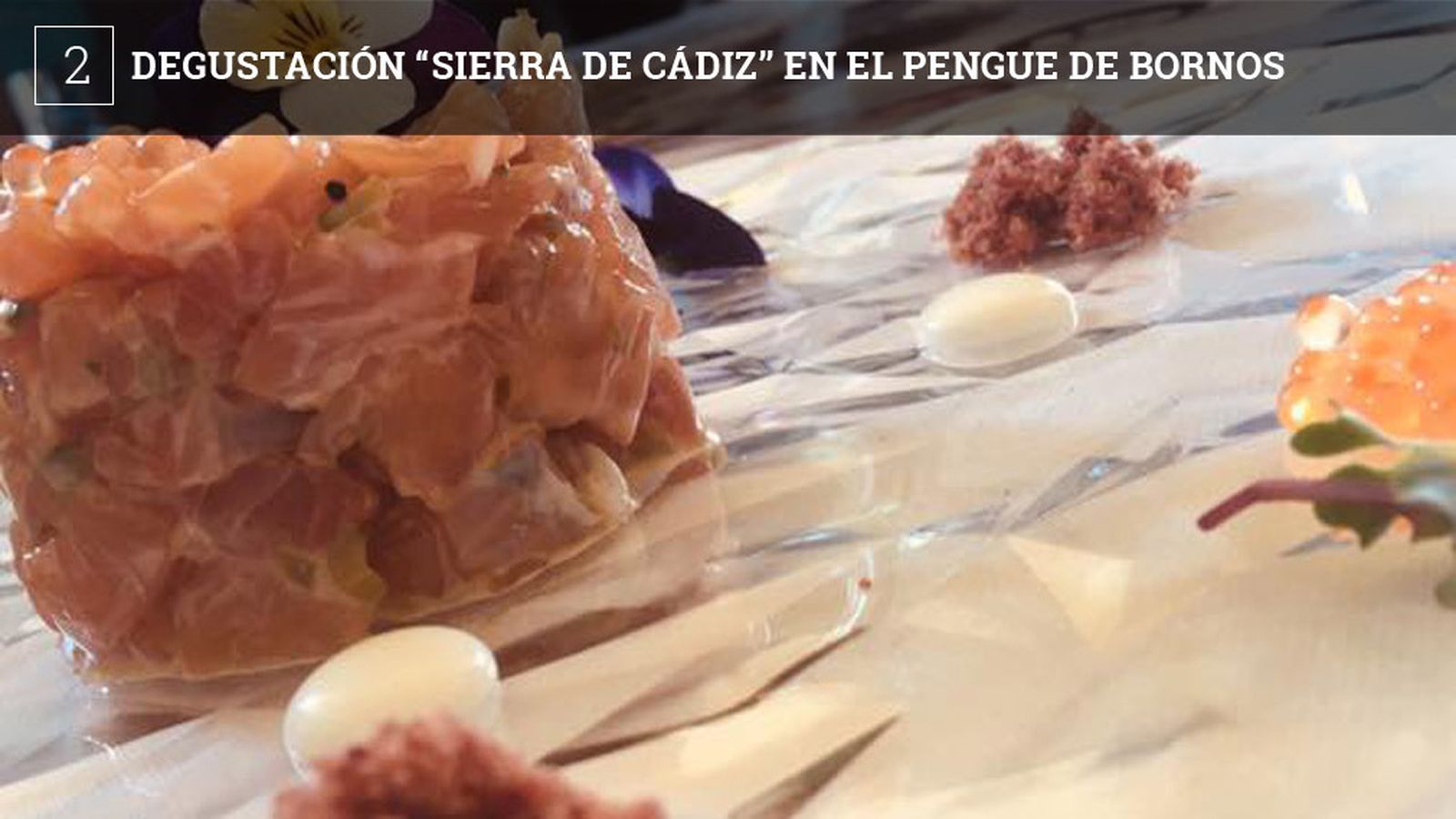 Casa El Pengue, un establecimiento situado en la avenida de La Constitución, ofrecerá el 8 de junio, a las 14:00 horas, el menú presentado al concurso Chef Sierra de Cádiz por el  cocinero de la zona Fernando Naranjo, con la colaboración del chef Francisco Javier Pérez de la Casa de Las Piedras de Grazalema y Marco Antonio López de Casa Pengue. El menú consta de tres platos de cocina creativa, aperitivo y postre. El precio es de 35 euros y se puede reservar a través de los teléfonos 656261118 y 654817488.