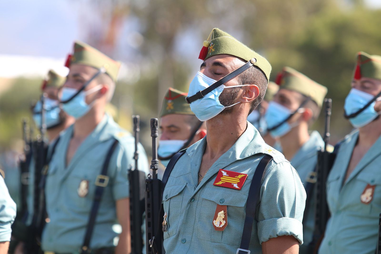 Fotogalería El Jefe del Estado Mayor del Ejército preside el acto conmemorativo del CI aniversario de La Legión