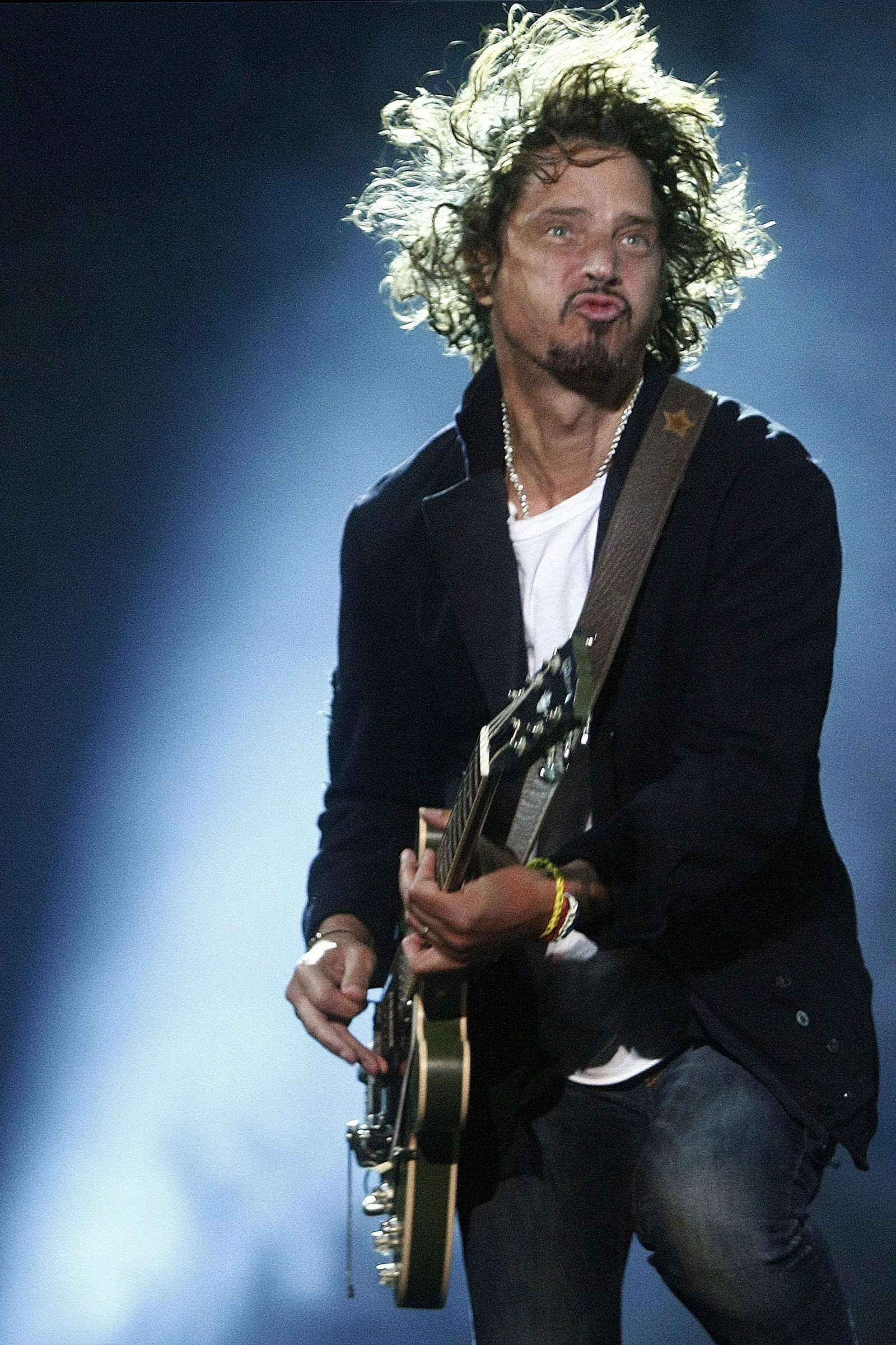 Chris Cornell, en un concierto.