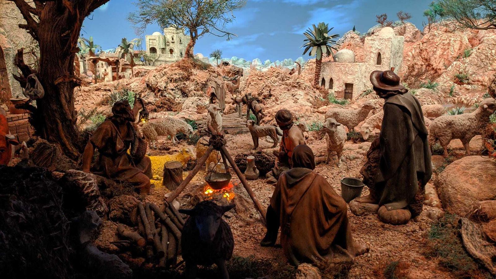 Belén del Hospital San Juan de Dios.