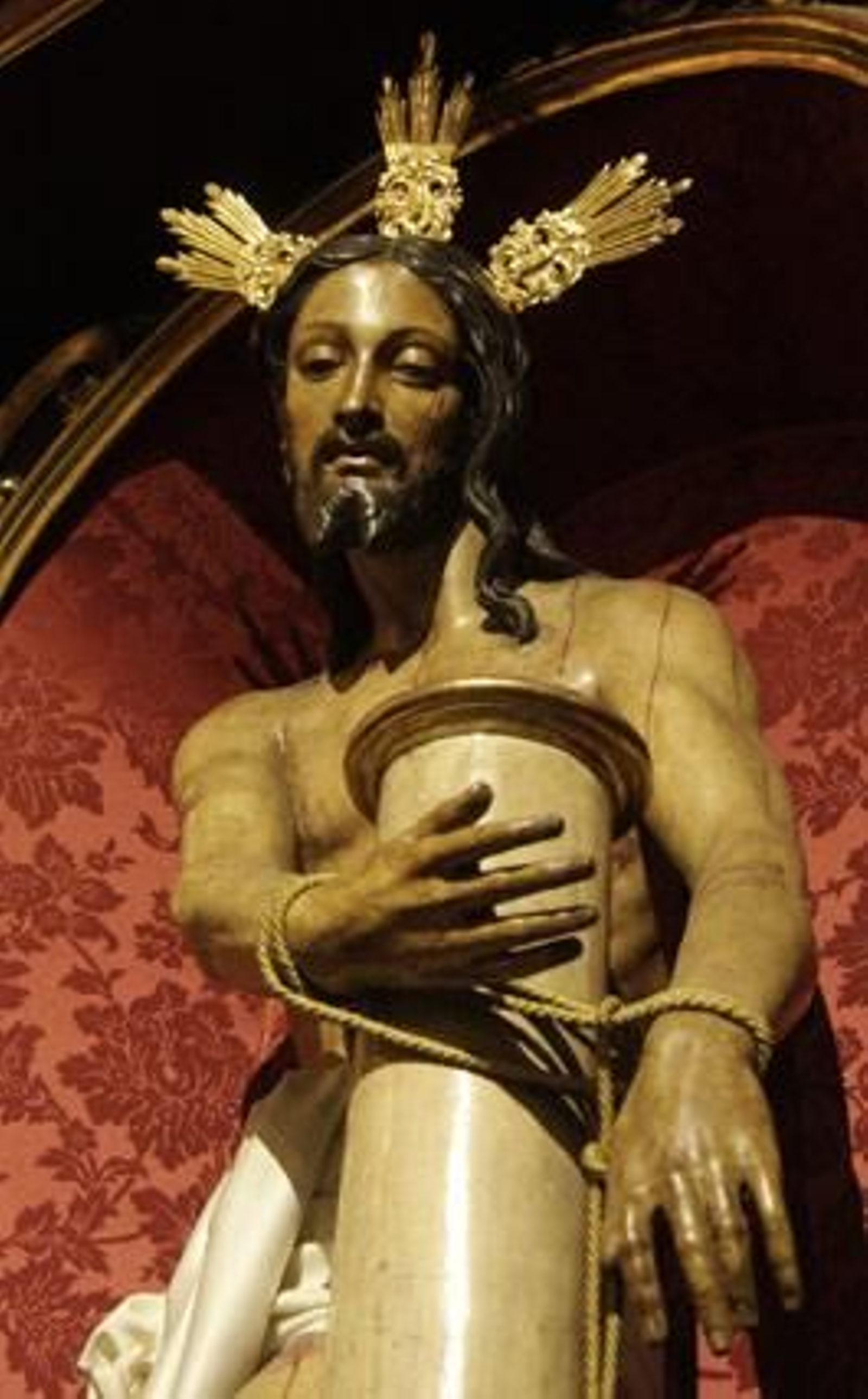 Cristo Atado a la Columna.

Foto: Victoria Hidalgo