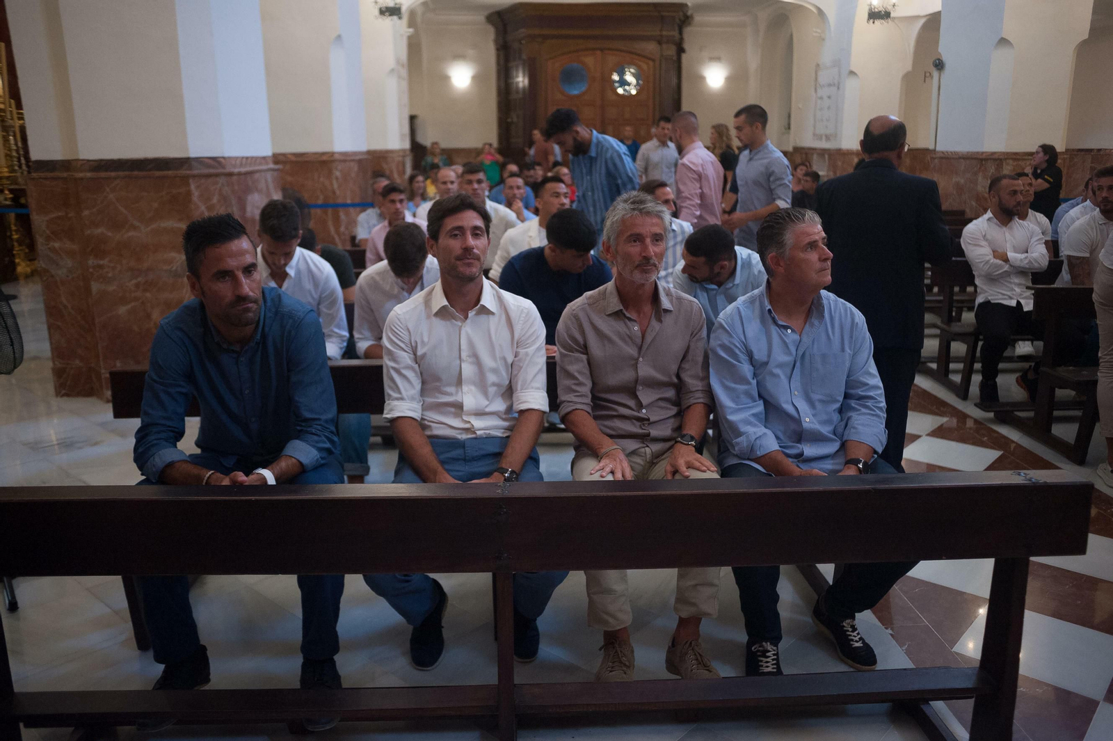 Las fotos del Málaga CF en la Divina Pastora