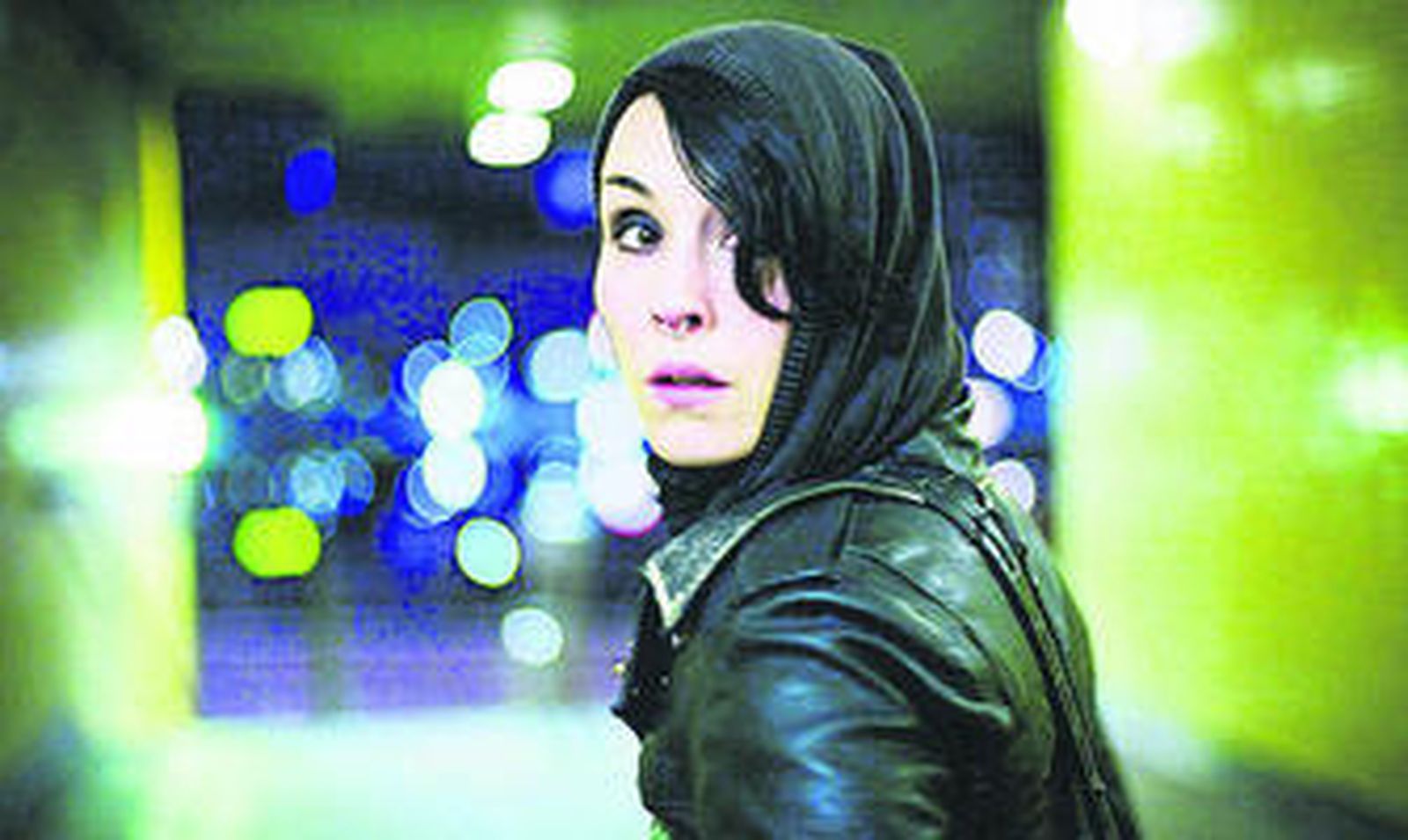 Noomi Rapace, en una escena de la primera entrega de 'Millenium'.