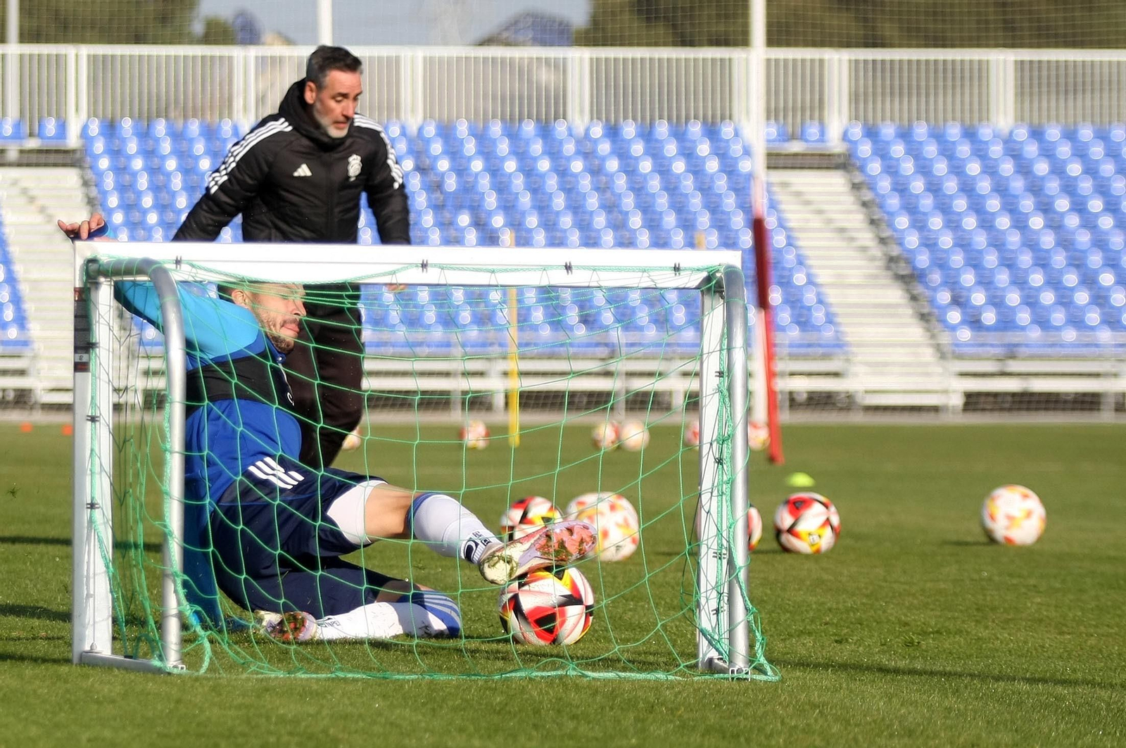 Entrenamiento del Recreativo de Huelva en imágenes