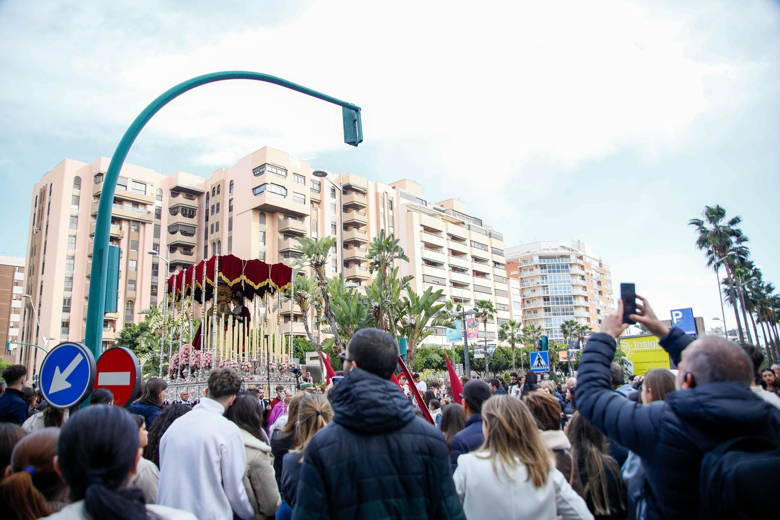 Coronación en la Semana Santa de Almería 2025