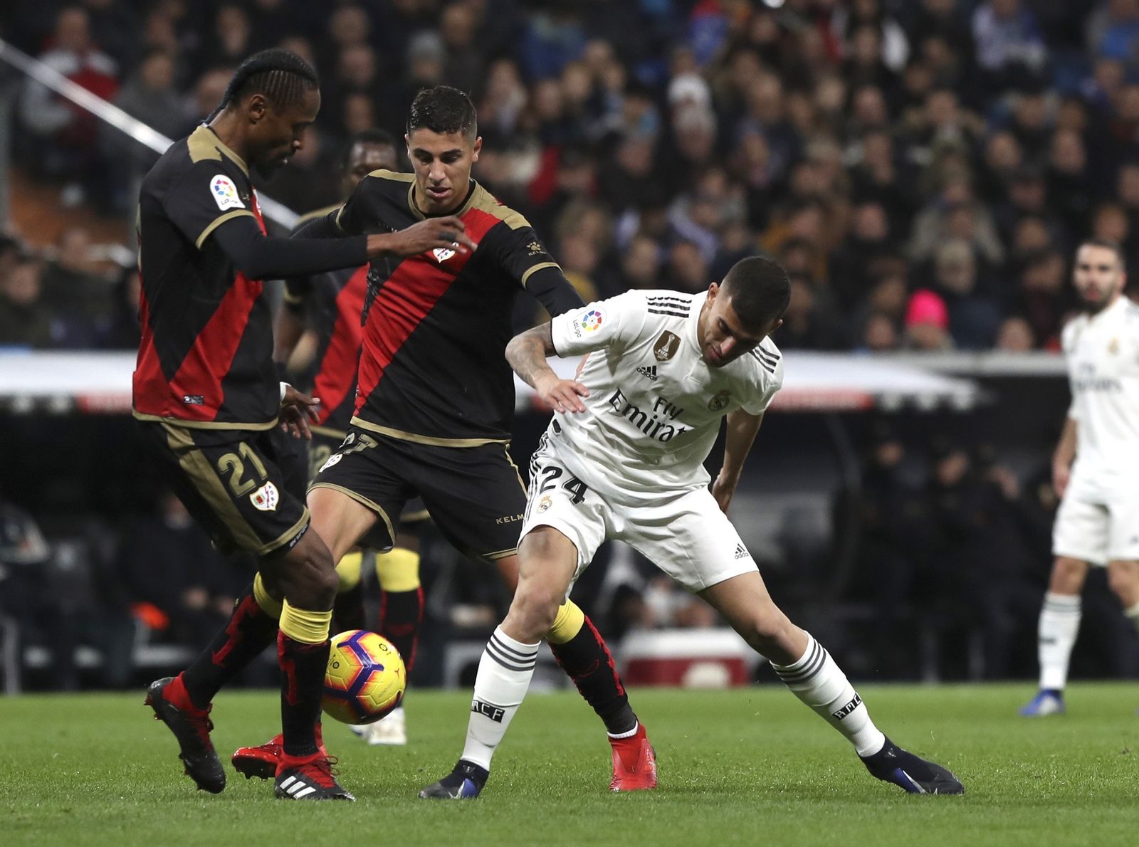 El Real Madrid-Rayo Vallecano, en imágenes