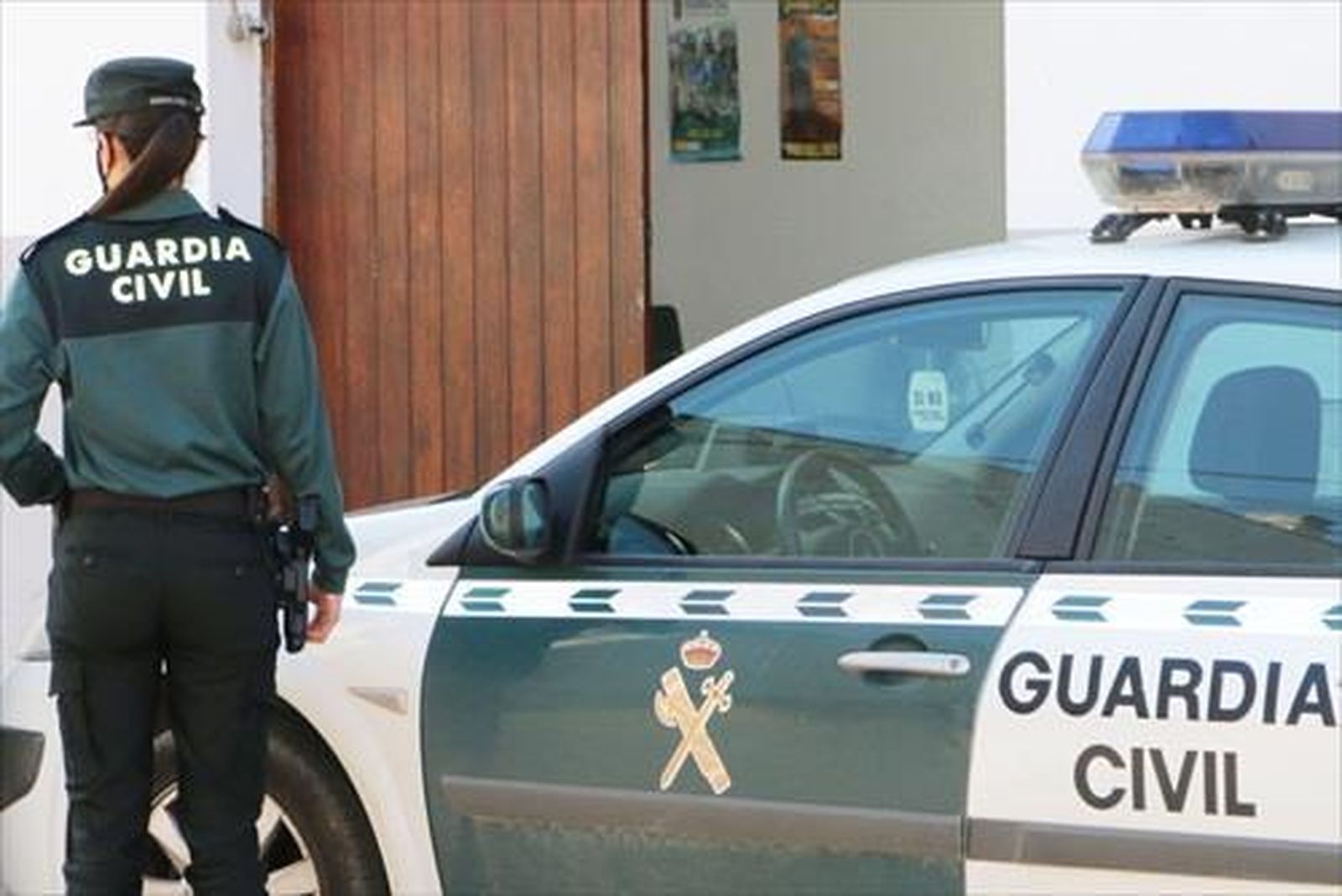Una guardia civil en una imagen de archivo.