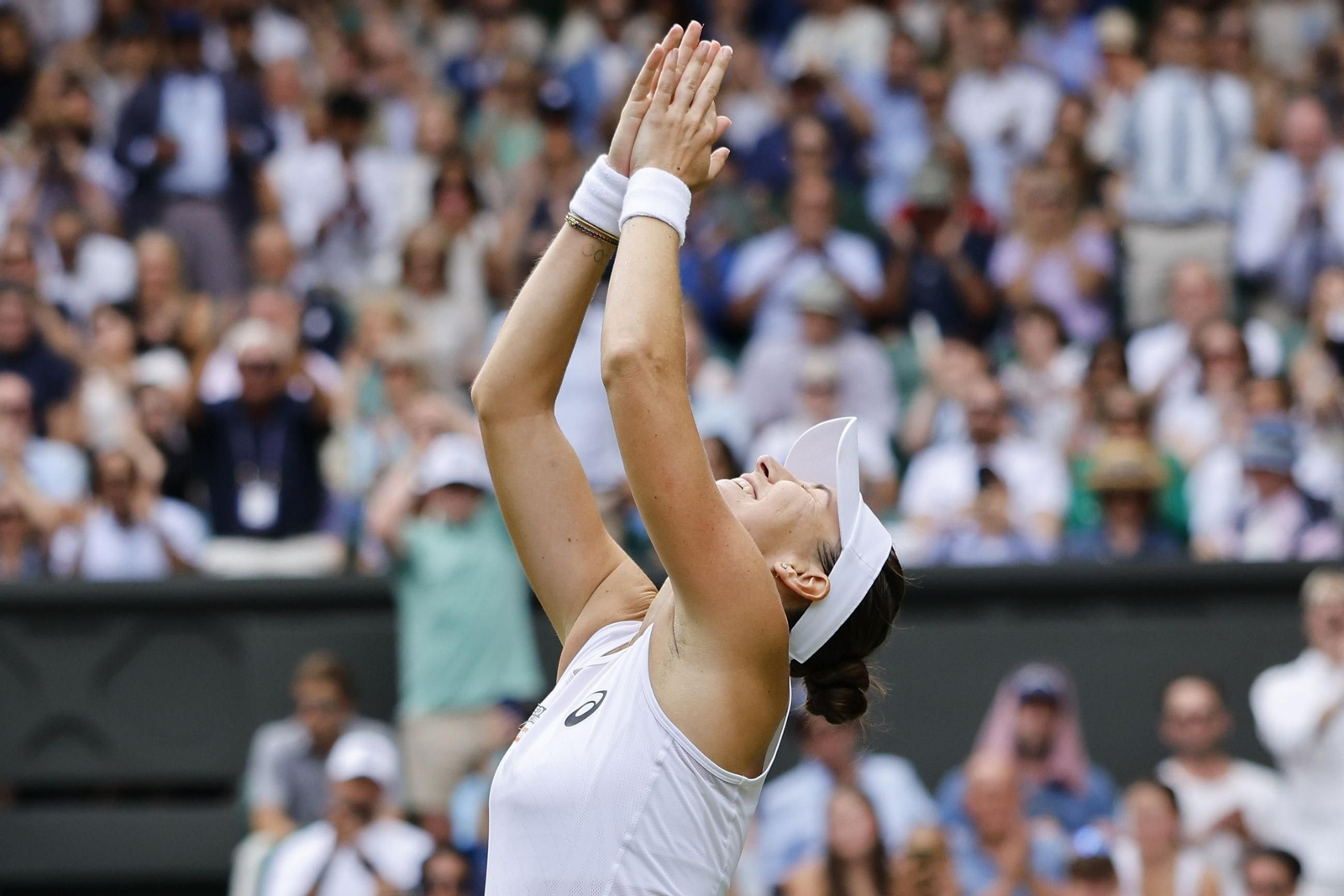 Las fotos de Wimbledon con las clasificaciones de Djokovic y Sinner
