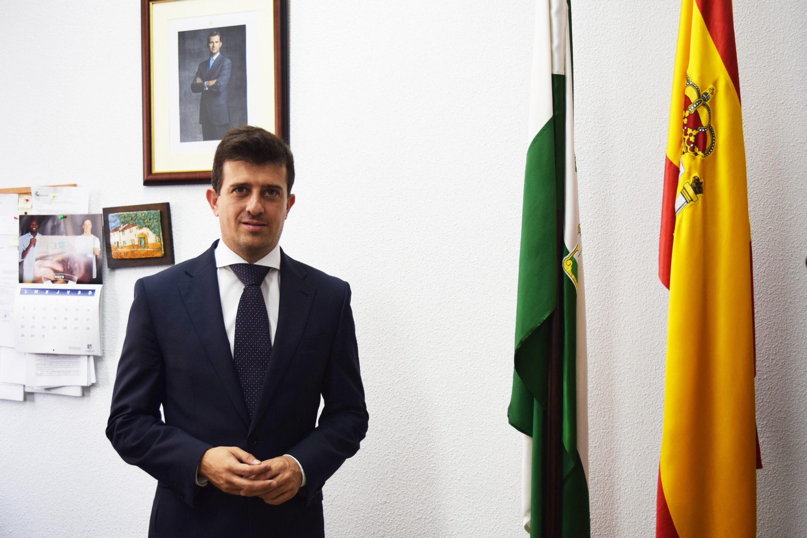 Pedro Díaz Torrejón, en una entrevista realizada por el Colegio de Abogados de Huelva.