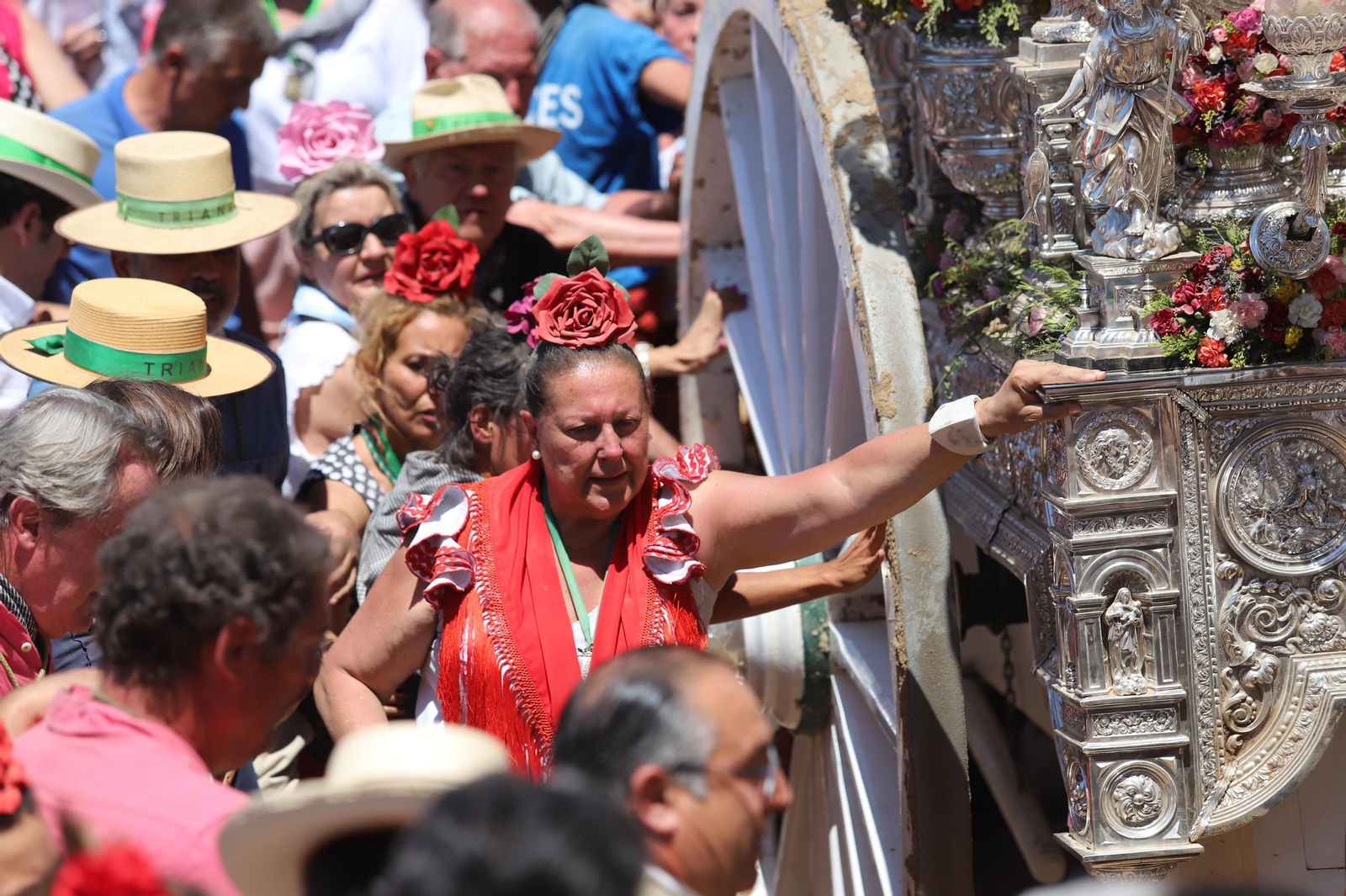 Imágenes de la presentación de las  Hermandades filiales  del sábado en el Rocío