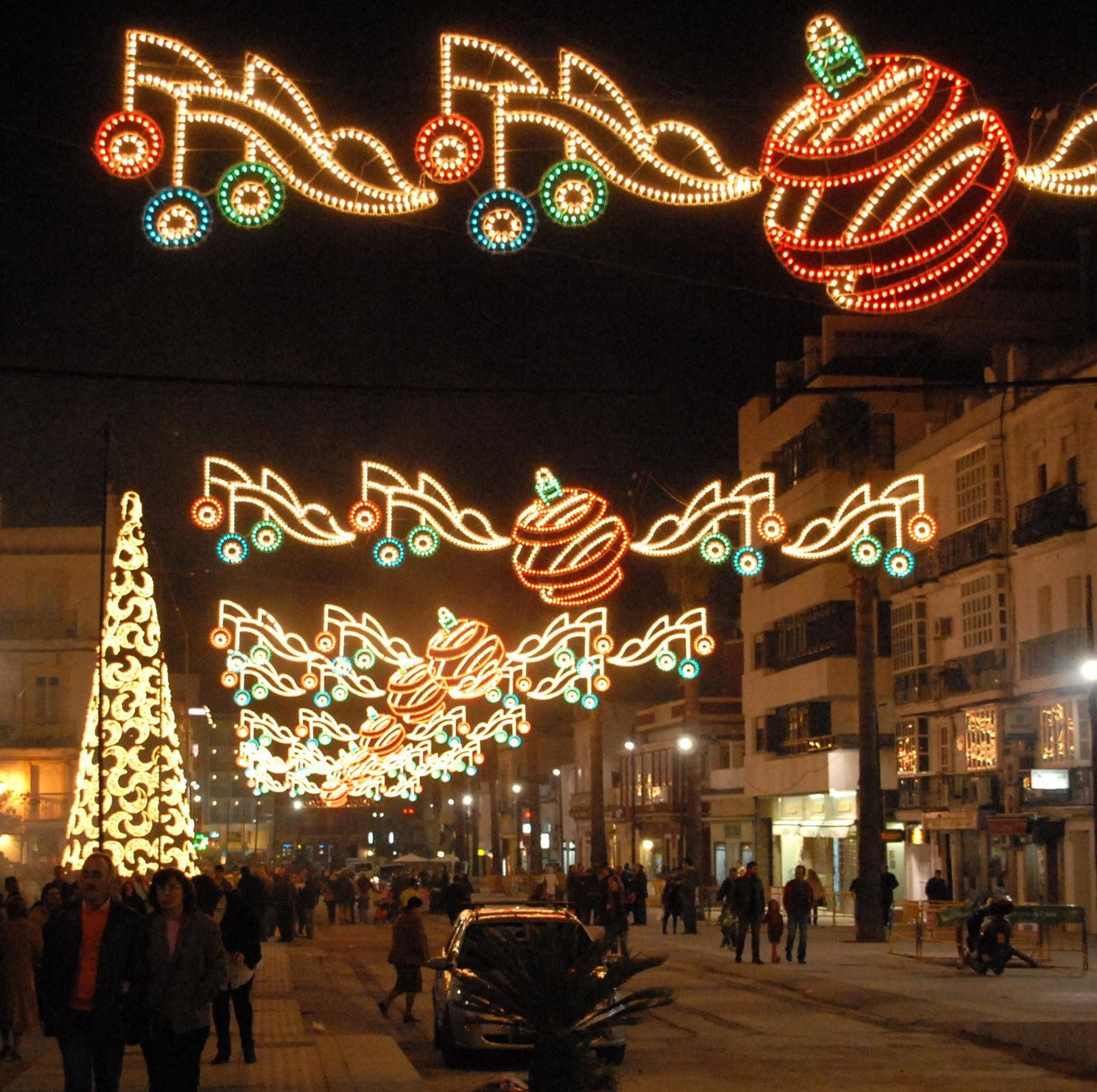 Navidad de 2009: calle Real