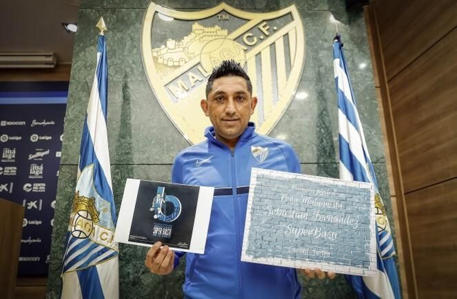 Súper Basti tendrá su propia peña malaguista Súper Basti tendrá su propia peña malaguista