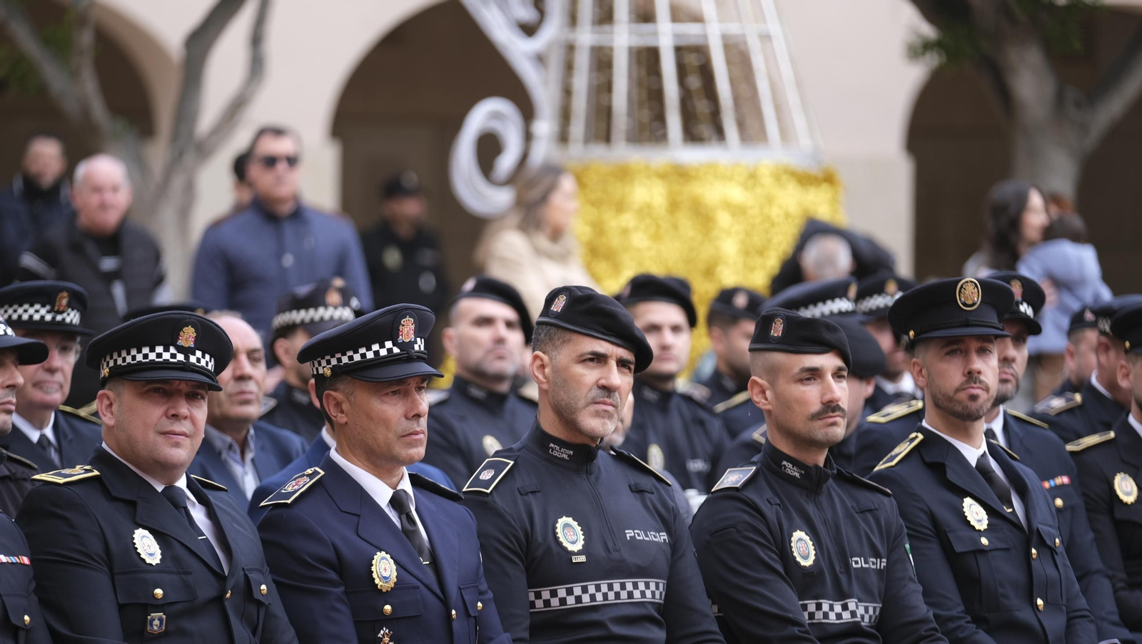 La Policía Local de Almería celebra su patrón San Esteban, en imágenes