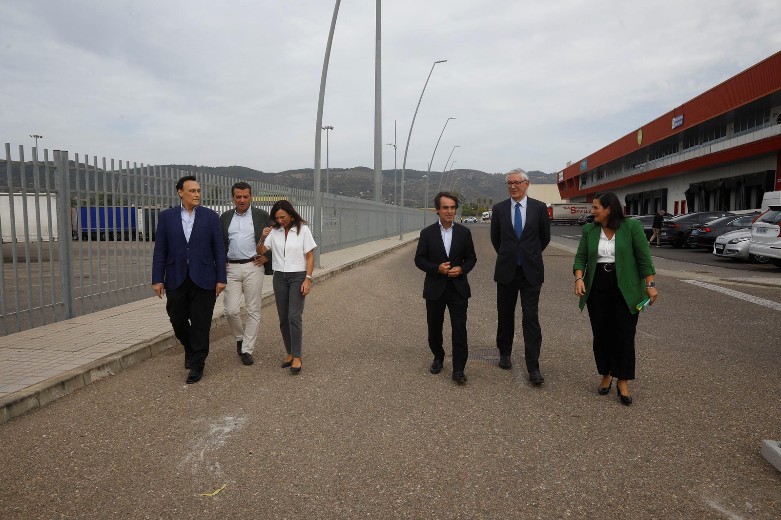 El inicio de las obras de la tercera fase del parque logístico de Córdoba, en imágenes