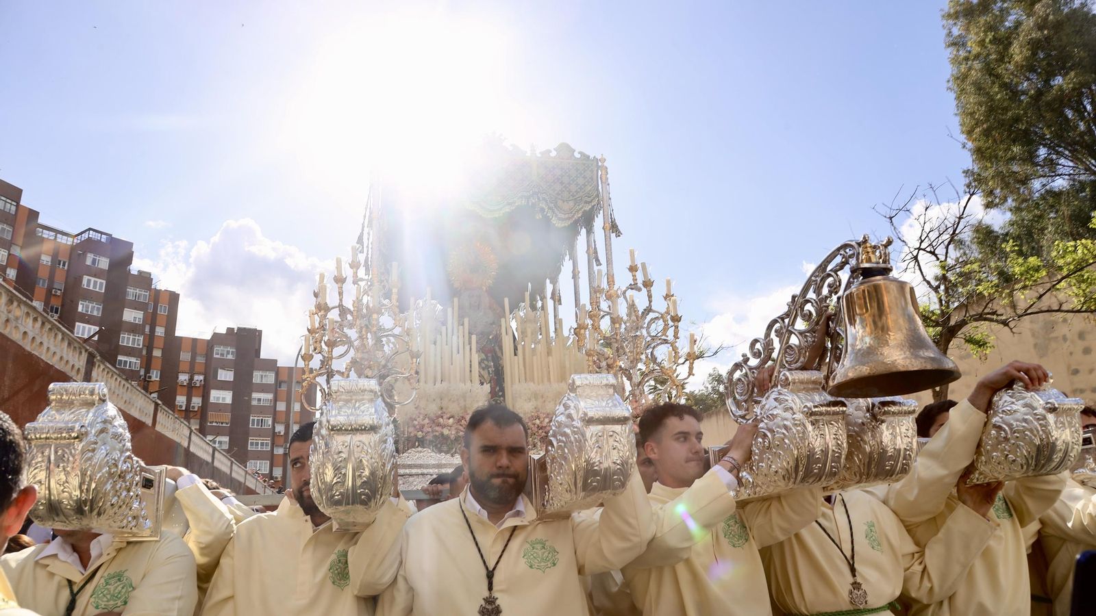Nueva Esperanza, este Martes Santo en Málaga.