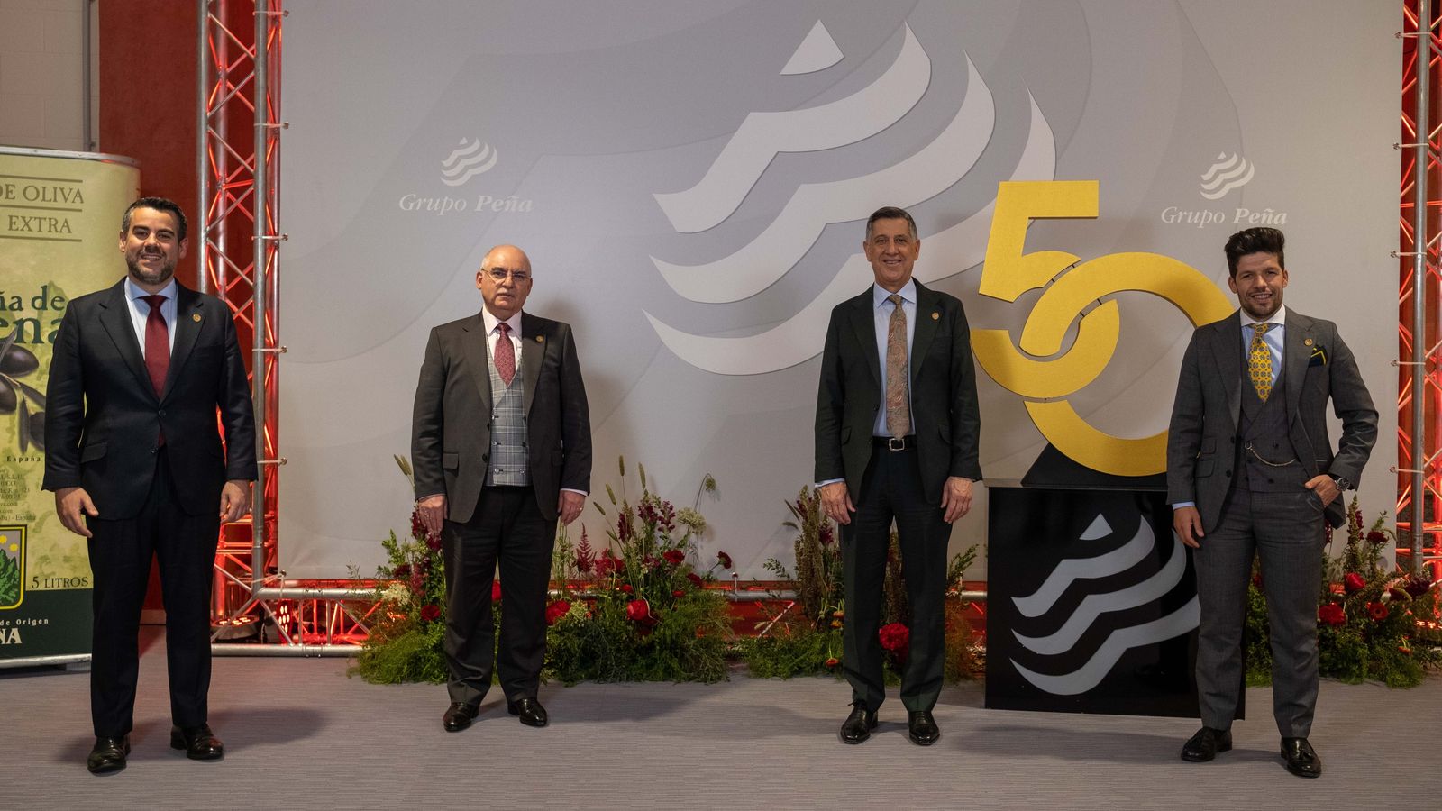 El equipo directivo de Grupo Peña.