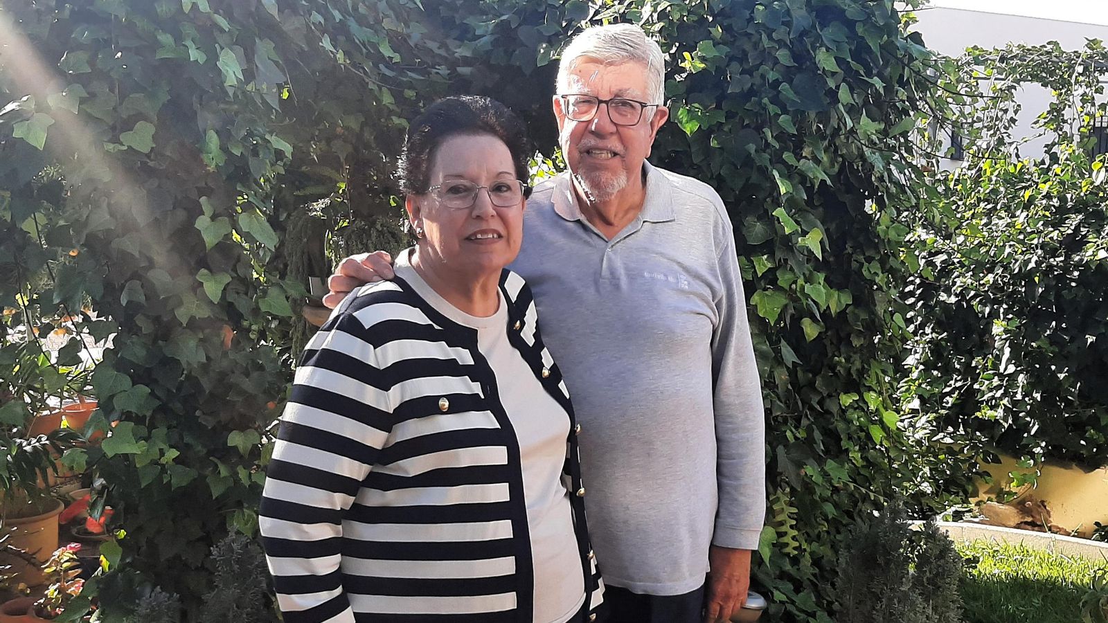 Carmen Mata y su marido Juan Miguel Rodríguez. Carmen Mata y su marido Juan Miguel Rodríguez.