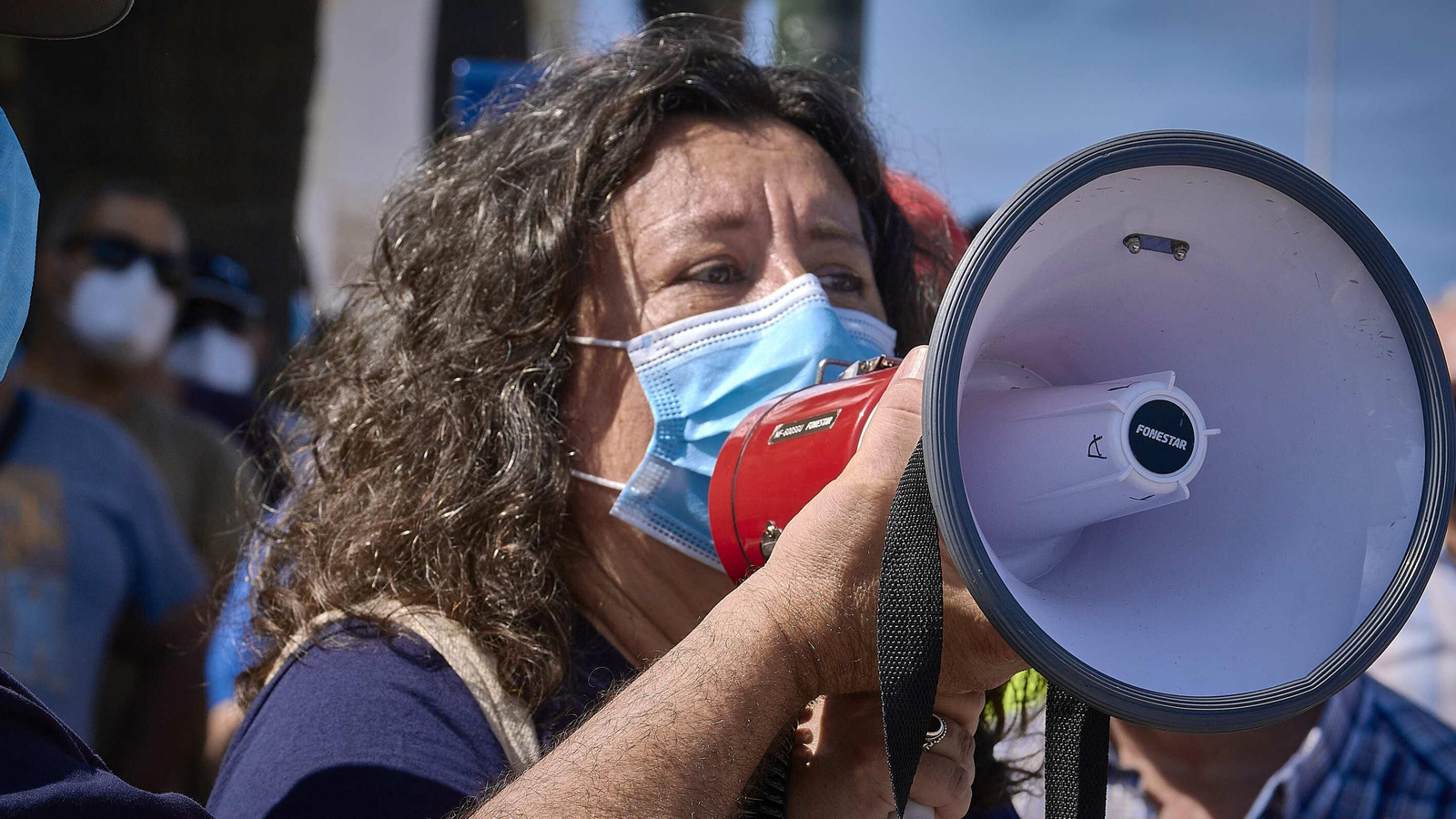 La presidenta del comité de Navantia Puerto Real, Margarita Forné.