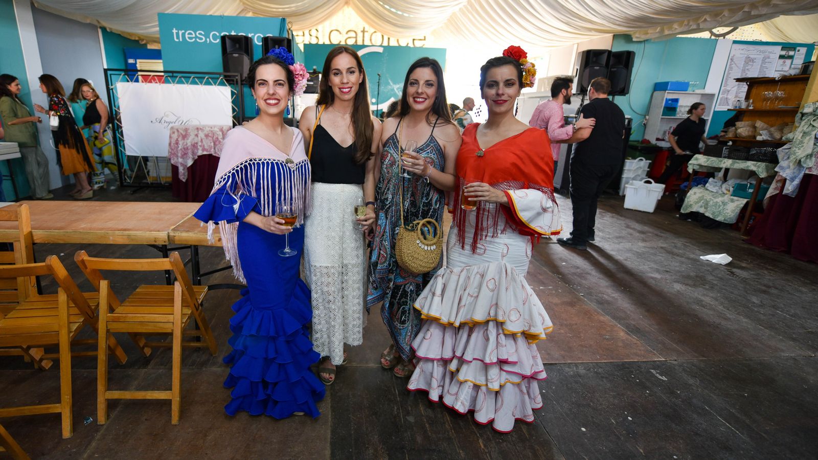 Búscate en las fotos del sábado en la Feria de Los Barrios 2023