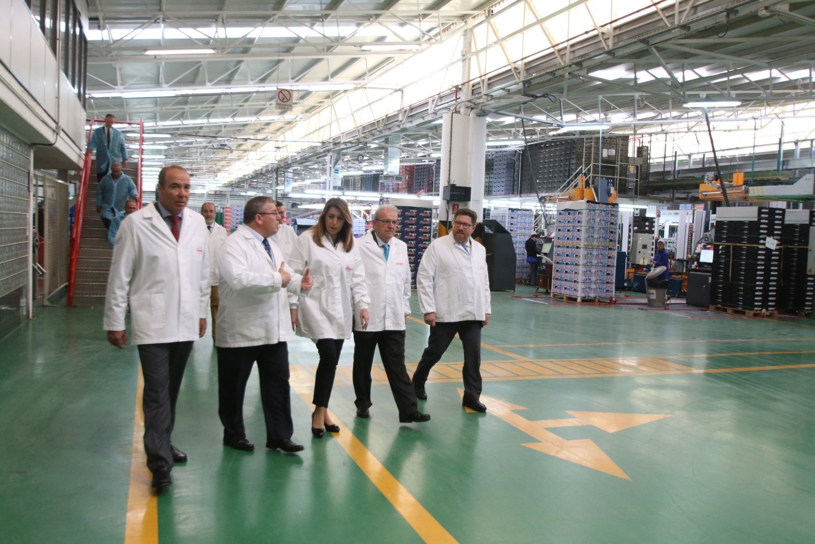 Las imágenes de la visita de Susana Díaz a Almería