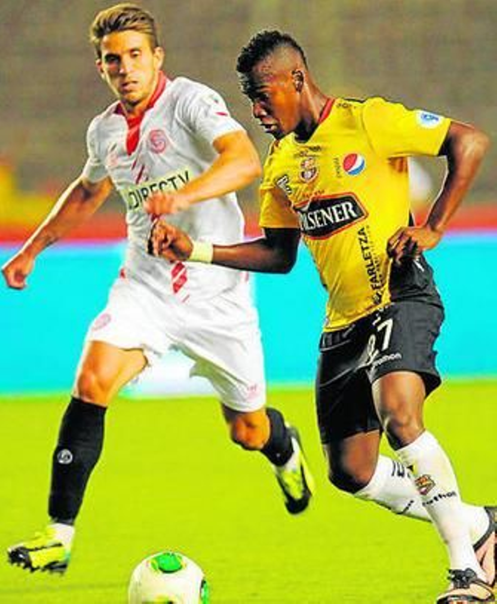 Carriço intenta frenar la progresión de Penilla.