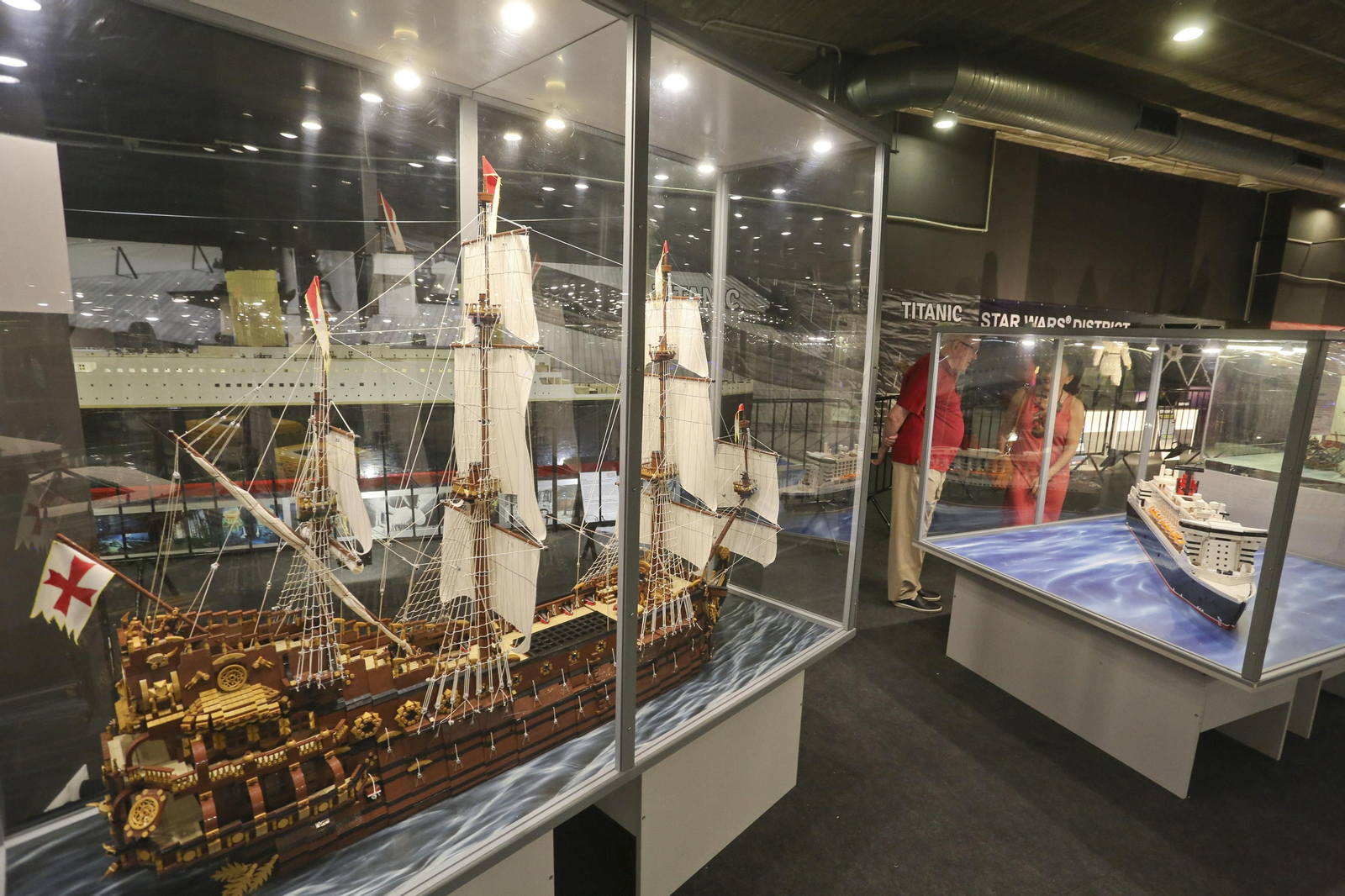 Las fotos de la exposición de Lego en el Muelle Uno de Málaga