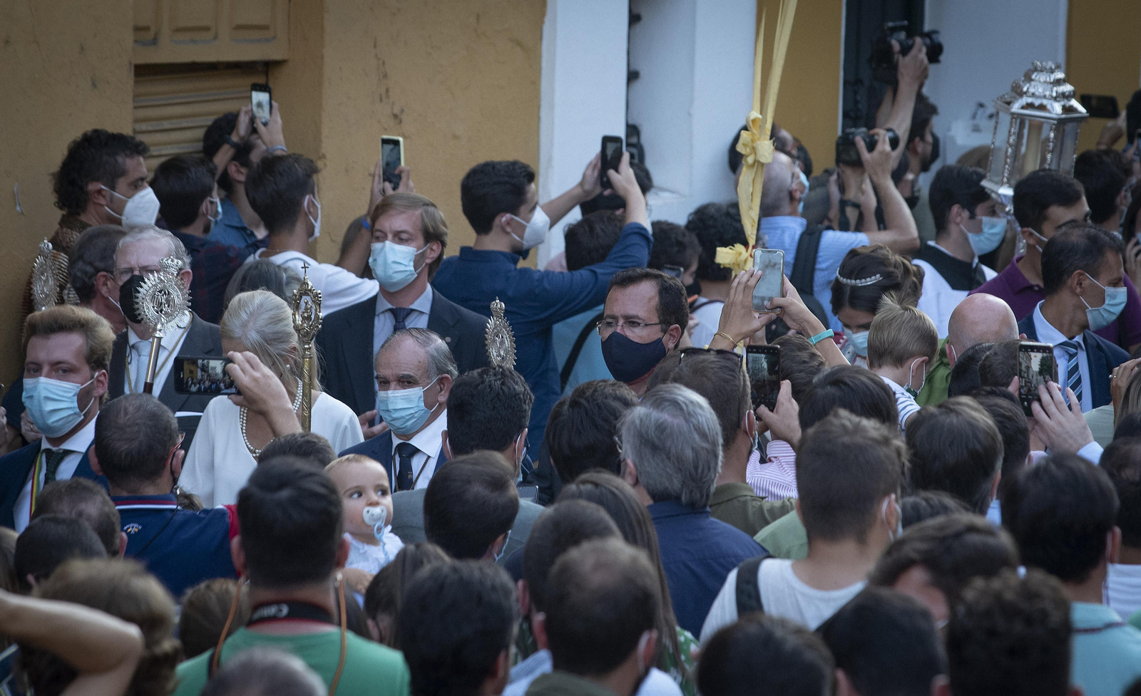 La procesión de la Pastora, en imágenes. La primera después de la pandemia