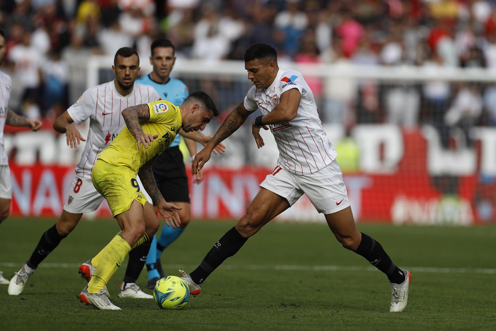 Las imágenes del Sevilla-Villarreal