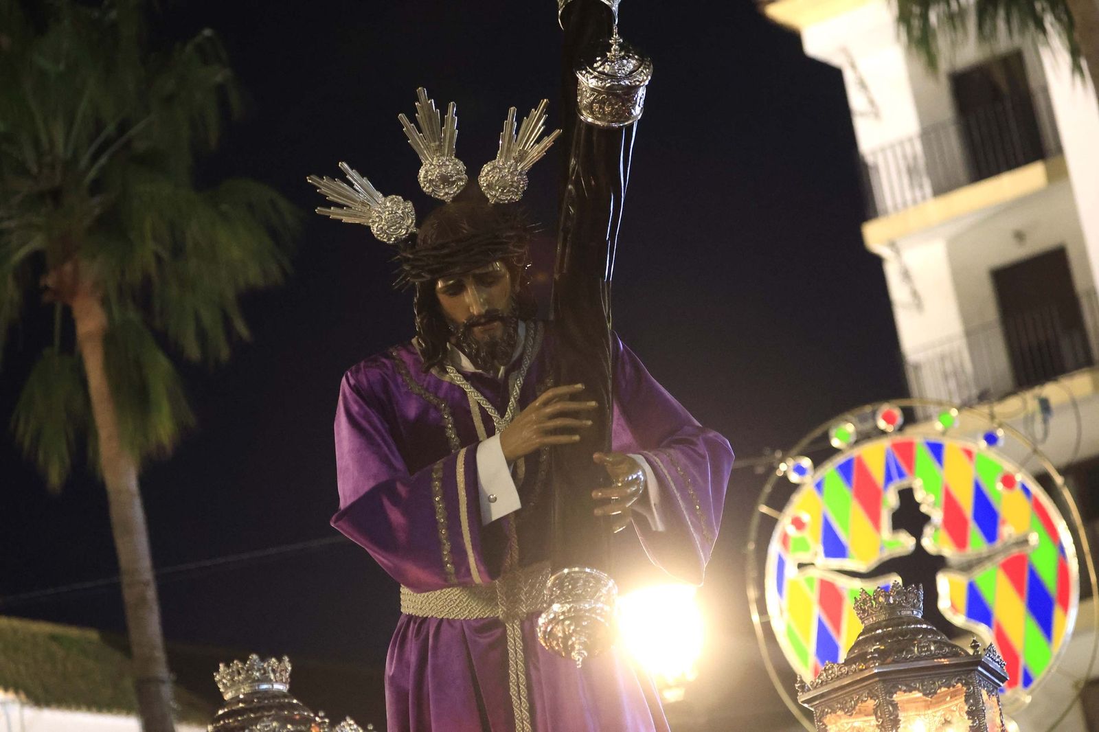 Las fotos del Nazareno en el Vía Crucis Oficial del Consejo de Hermandades de Algeciras