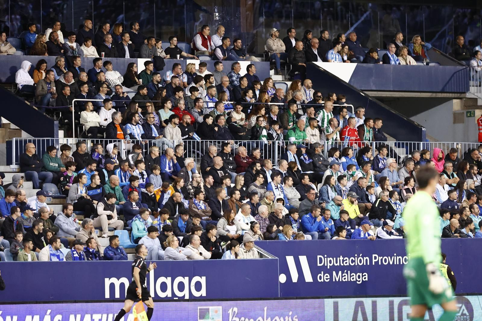 Búscate en las gradas de La Rosaleda en el Málaga CF-Córdoba