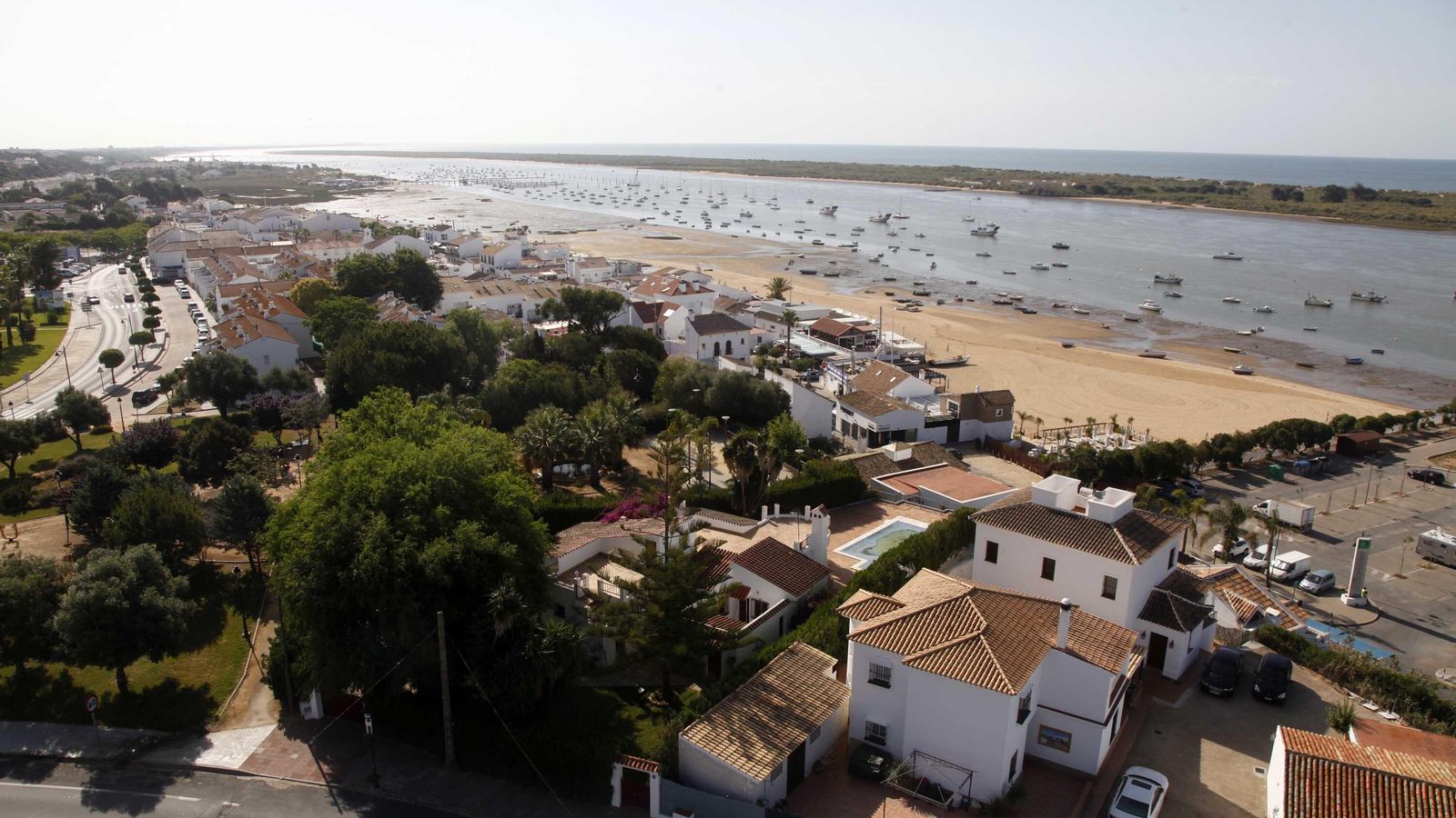 Vistas de El Rompido desde su faro
