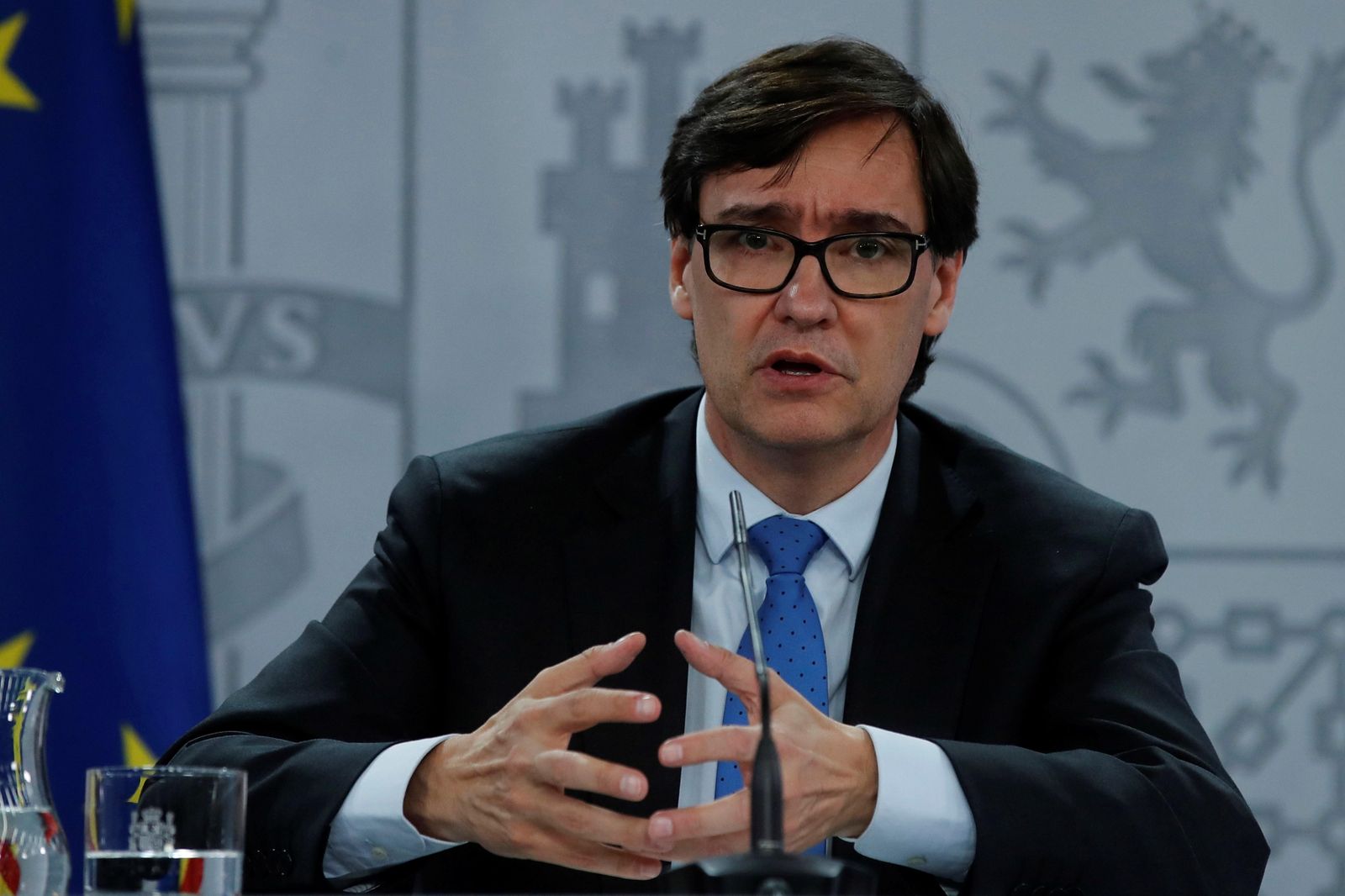 El ministro de Sanidad, Salvador Illa.