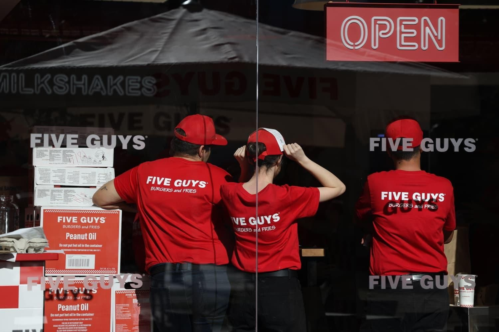 Five Guys abre su quinto local en la provincia de Málaga, éste en el centro de Málaga.