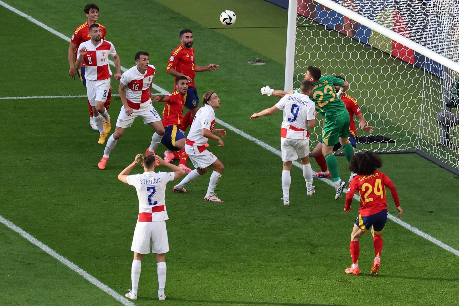 Las fotos del España - Croacia en la Eurocopa de Alemania 2024