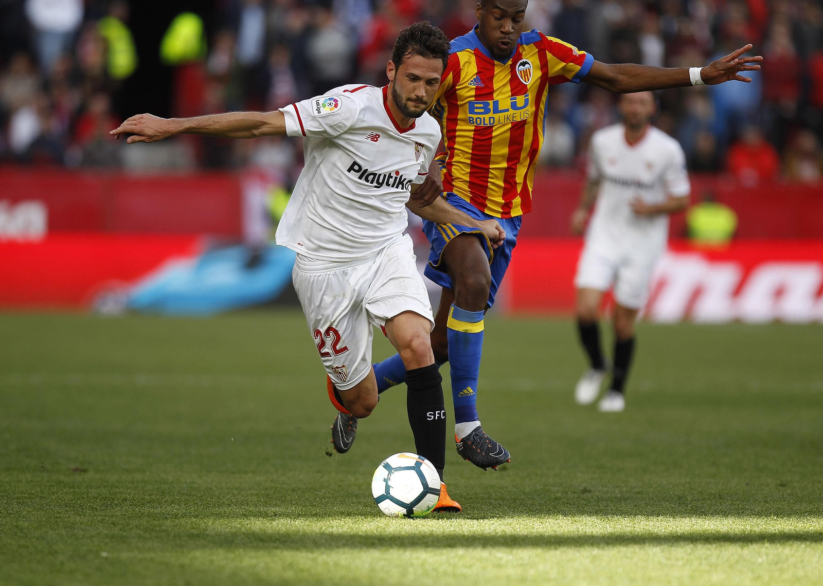 El Sevilla FC-Valencia, en imágenes