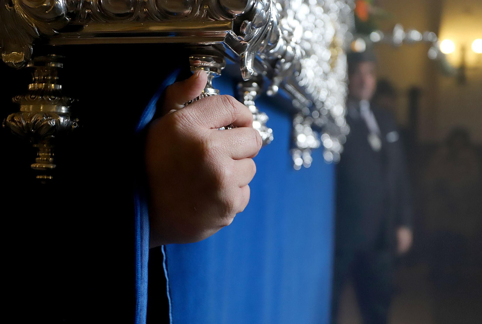 Imágenes del Patrón San Sebastian por las calles de Huelva