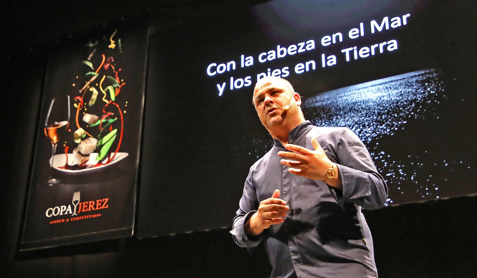 Gran foro gastronómico del jerez en el Villamarta