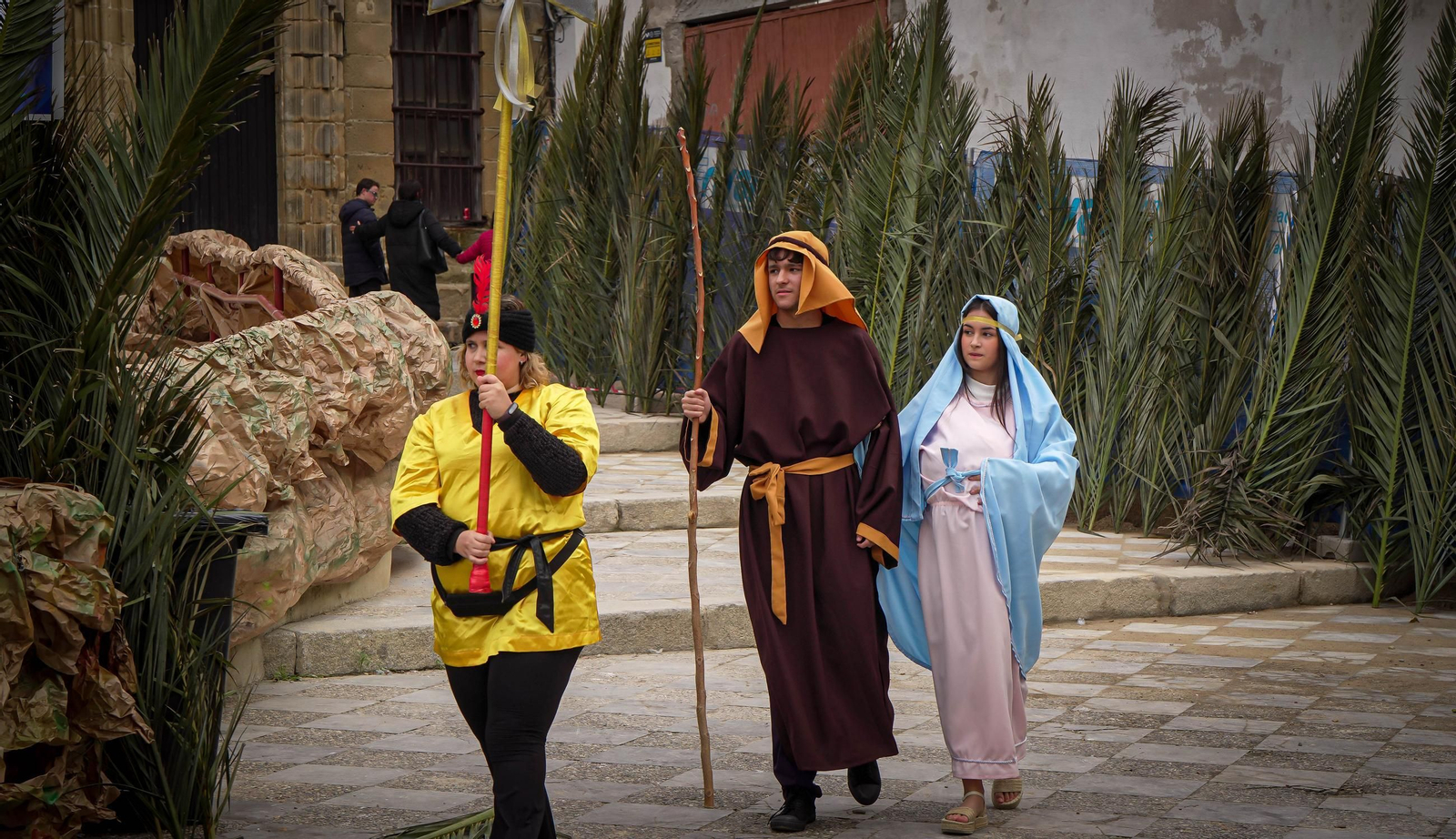 El Belén Viviente de la plaza de San Lucas de Jerez en imágenes